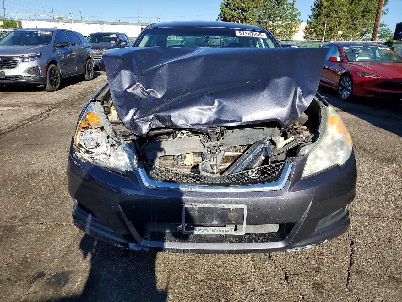 2011 Subaru Legacy 2.5i Premium Gray vin: 4S3BMBG64B3217555