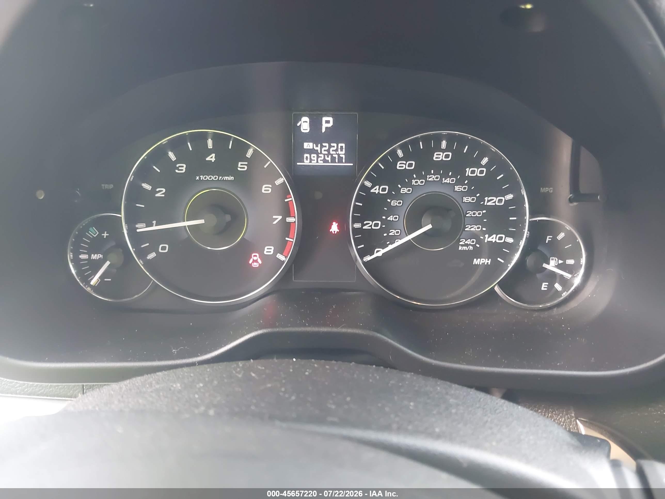 2011 Subaru Legacy 2.5i Premium Red vin: 4S3BMBG64B3252161
