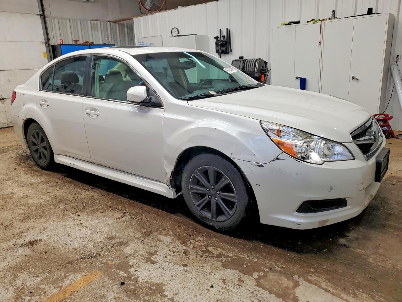 2012 Subaru Legacy White vin: 4S3BMBG64C3005742