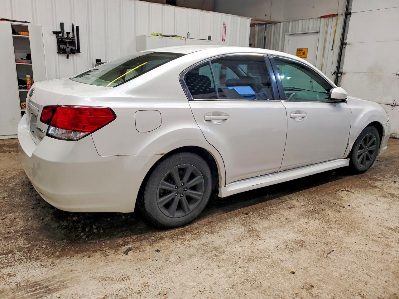 2012 Subaru Legacy White vin: 4S3BMBG64C3005742