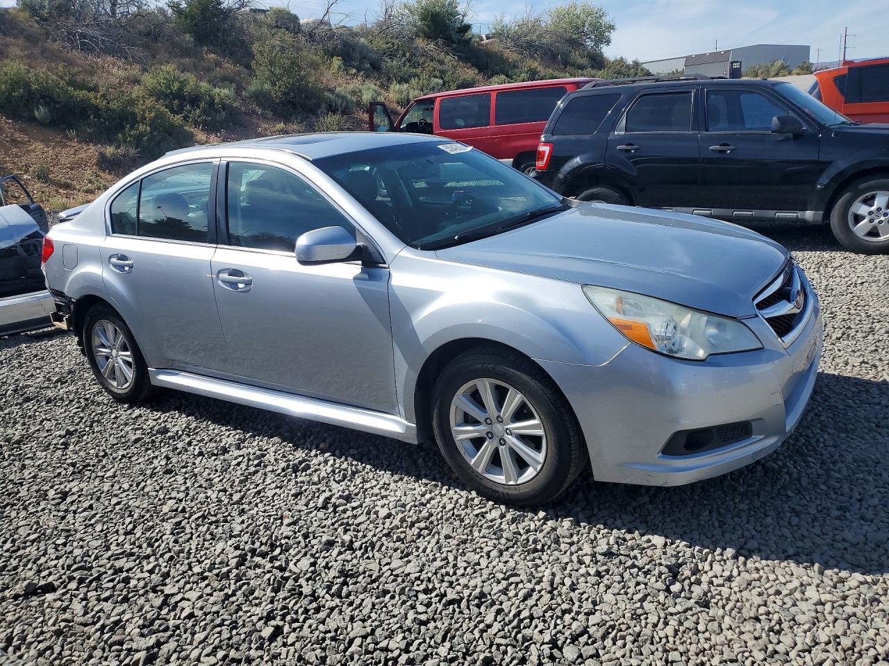 2012 Subaru Legacy 2.5i Premium Silver vin: 4S3BMBG64C3007166