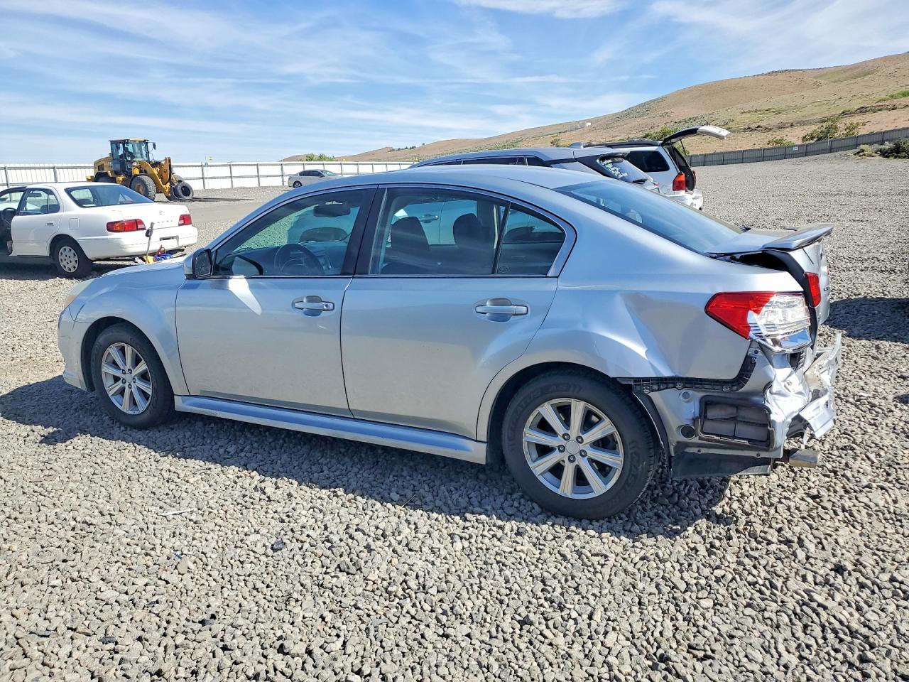 2012 Subaru Legacy 2.5i Premium Silver vin: 4S3BMBG64C3007166