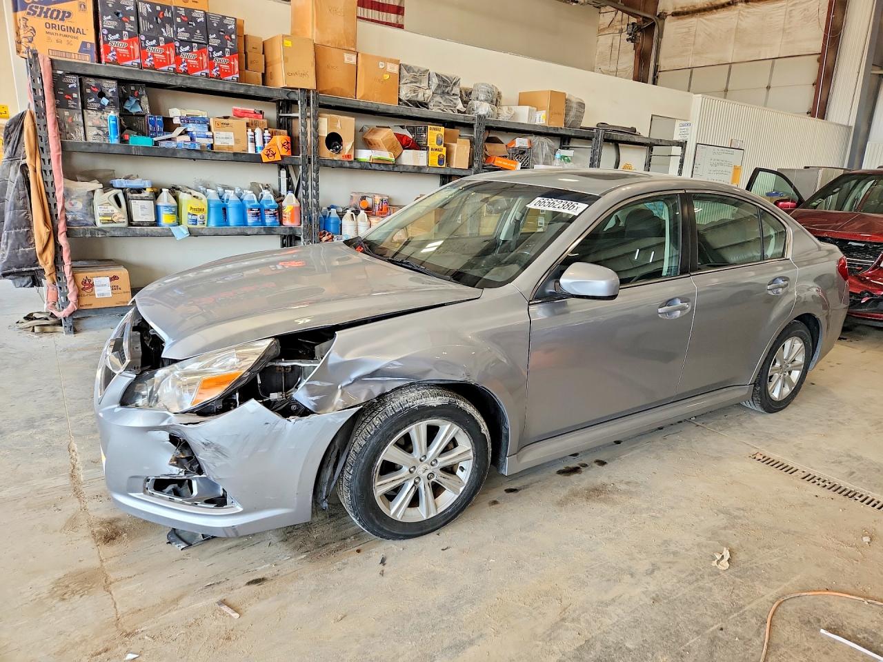 2012 Subaru Legacy 2.5i Premium Silver vin: 4S3BMBG64C3043407