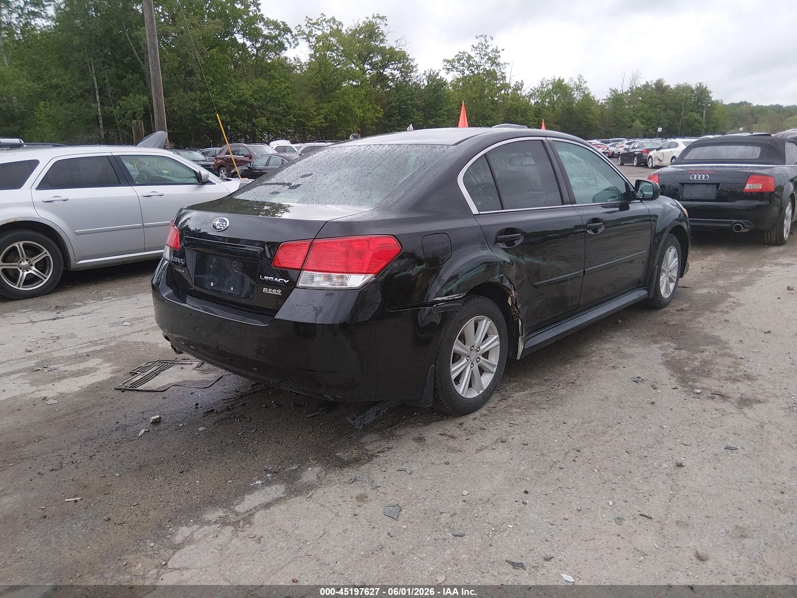 2011 Subaru Legacy 2.5i Premium Black vin: 4S3BMBG65B3244862