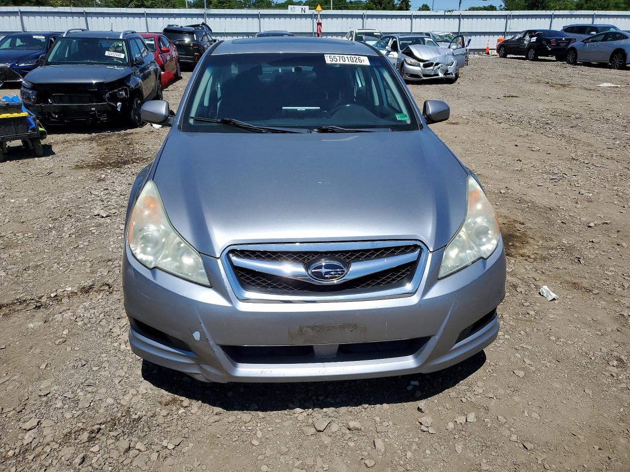 2011 Subaru Legacy 2.5i Premium Серебряный vin: 4S3BMBG65B3252444