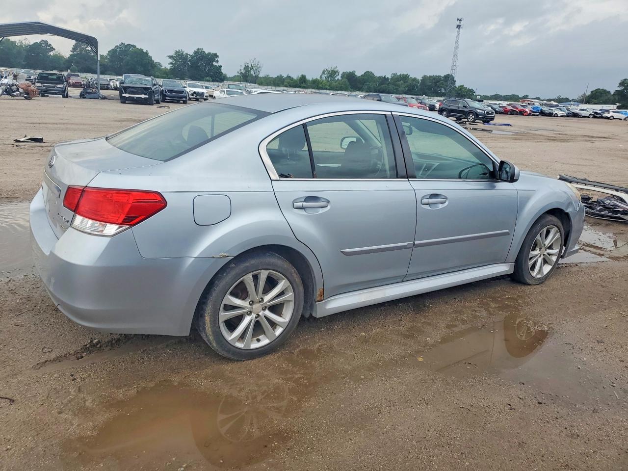 2013 Subaru Legacy 2.5i Premium Silver vin: 4S3BMBG65D3043210