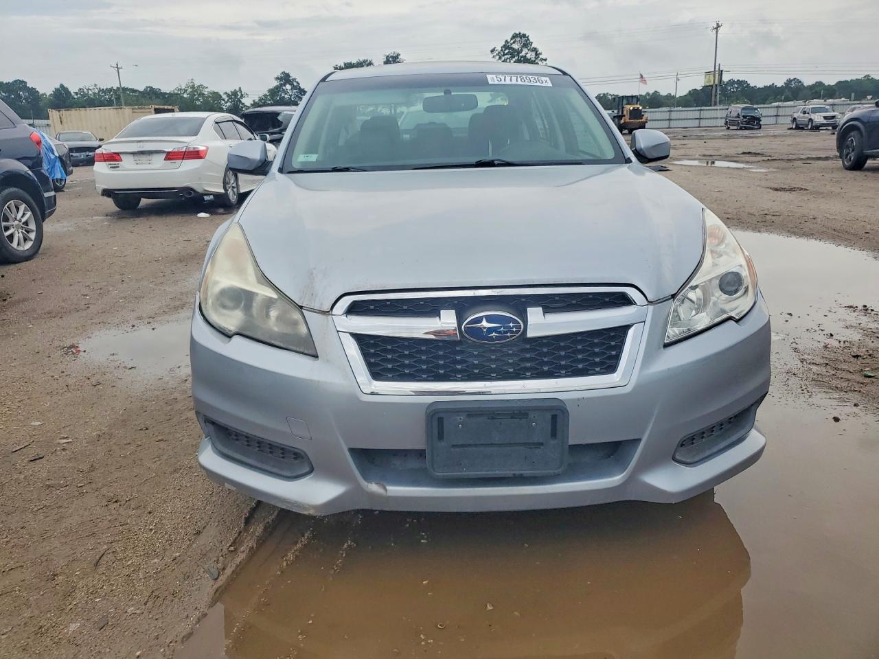 2013 Subaru Legacy 2.5i Premium Silver vin: 4S3BMBG65D3043210