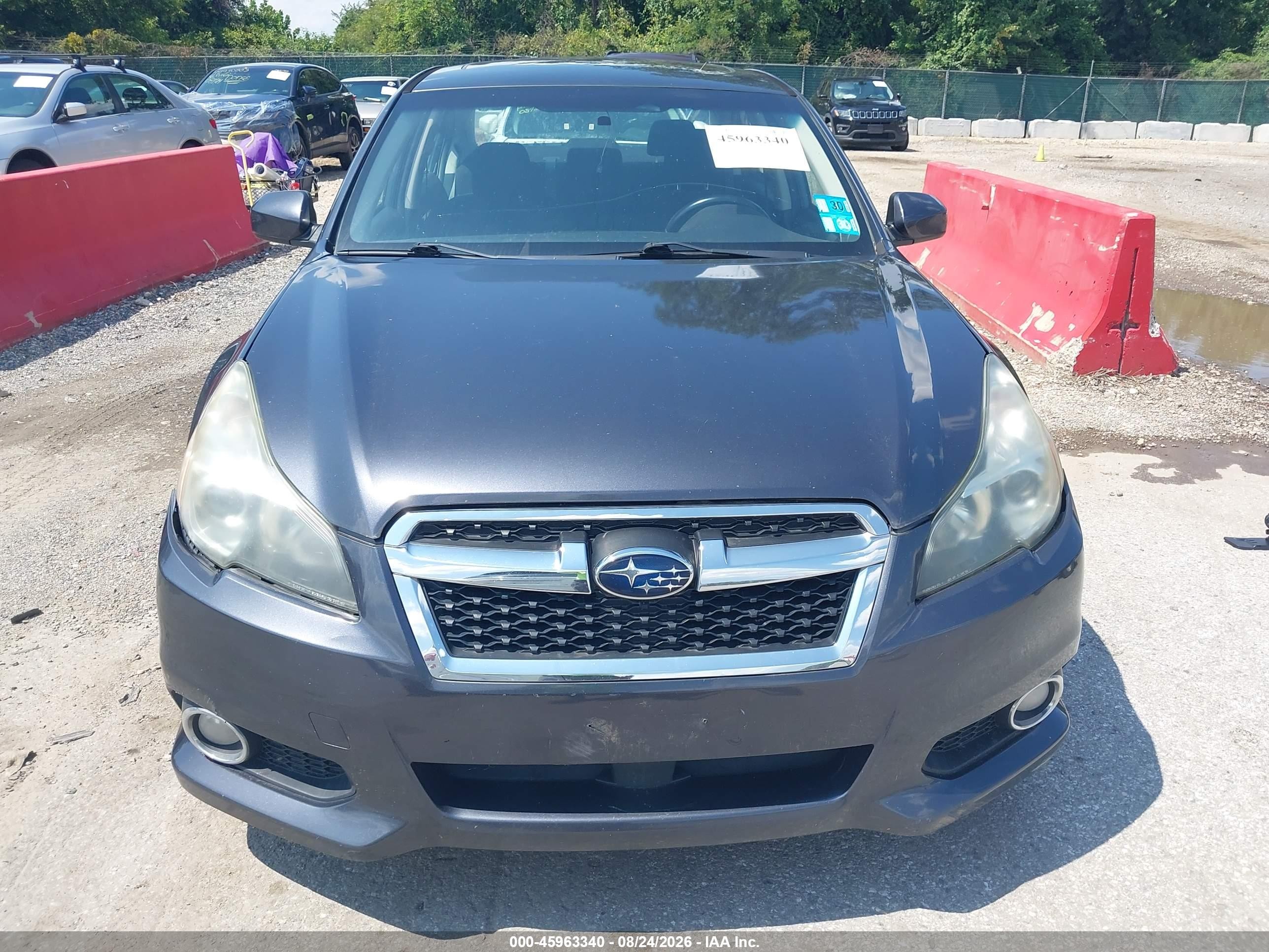 2013 Subaru Legacy 2.5 I Sport Gray vin: 4S3BMBG65D3048021
