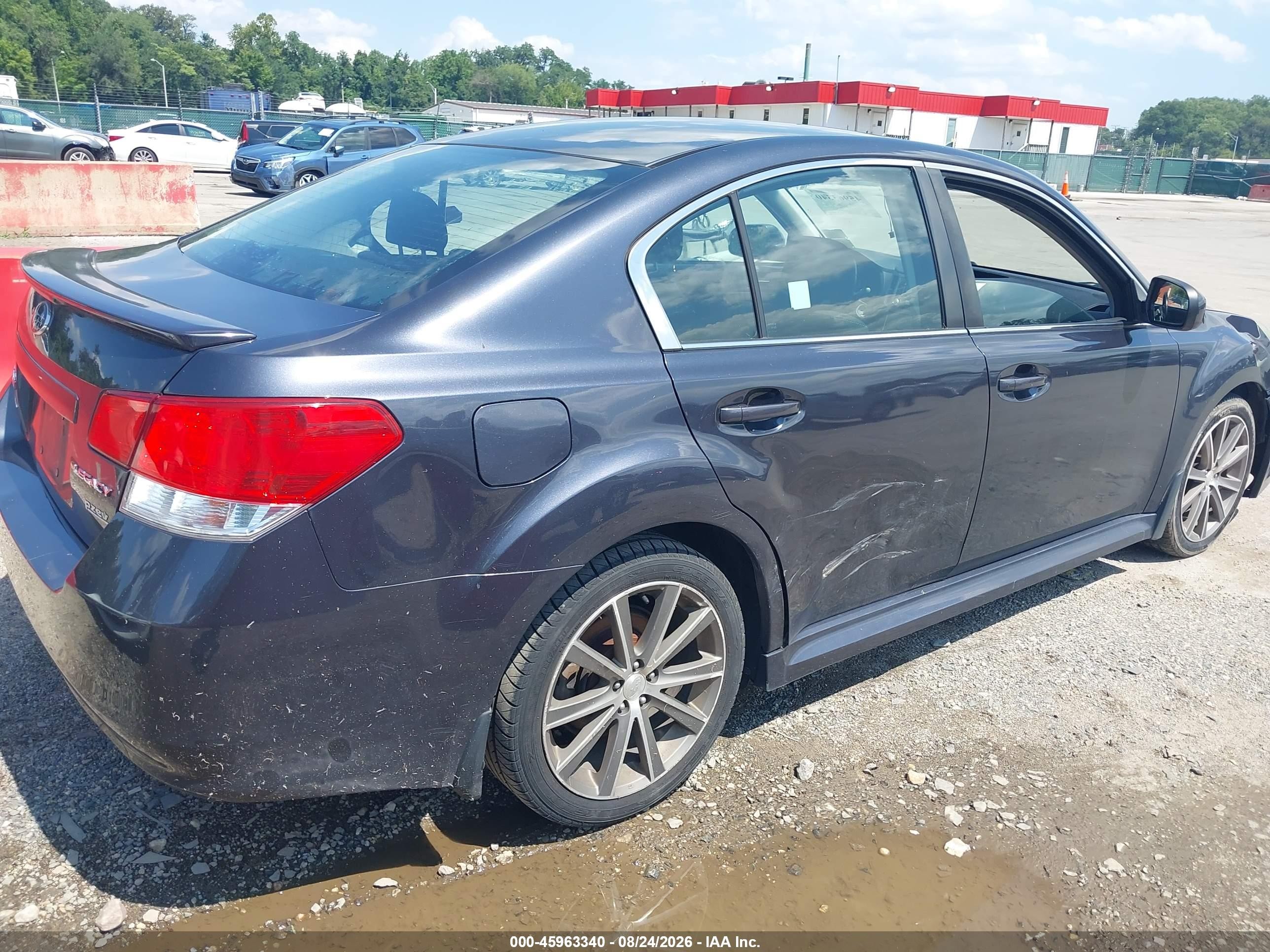 2013 Subaru Legacy 2.5 I Sport Gray vin: 4S3BMBG65D3048021