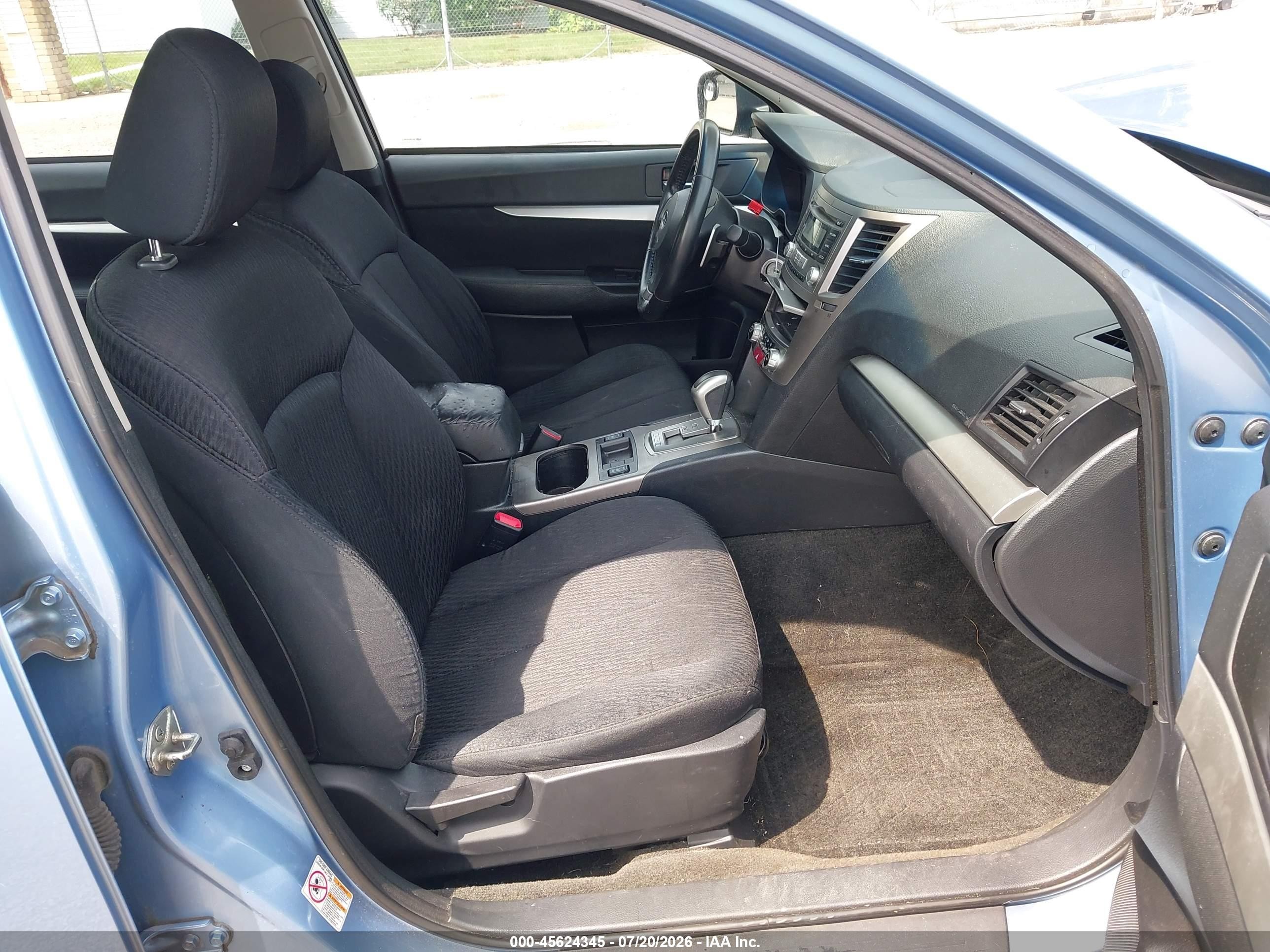 2012 Subaru Legacy 2.5i Premium Blue vin: 4S3BMBG66C3021134