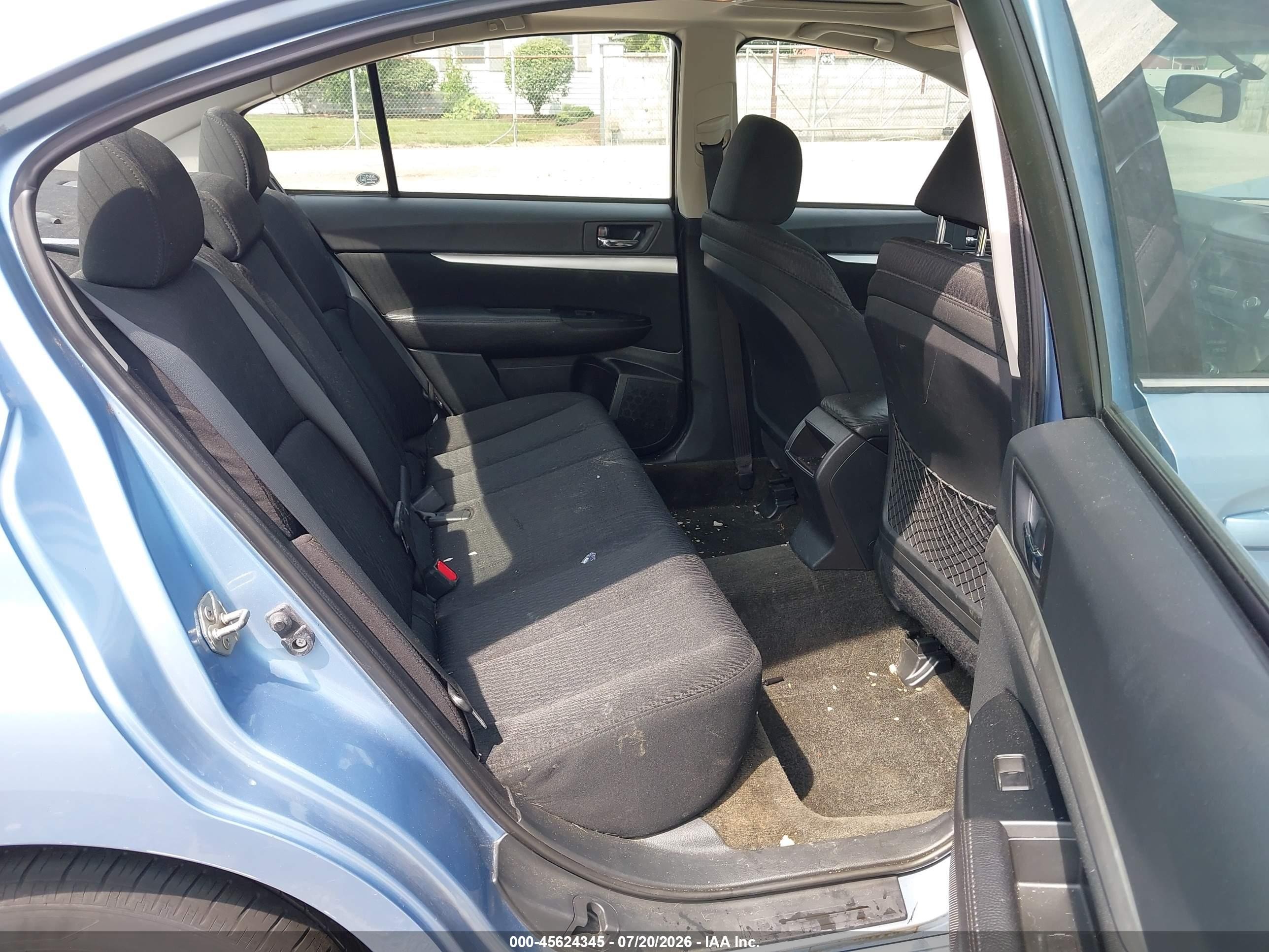 2012 Subaru Legacy 2.5i Premium Blue vin: 4S3BMBG66C3021134