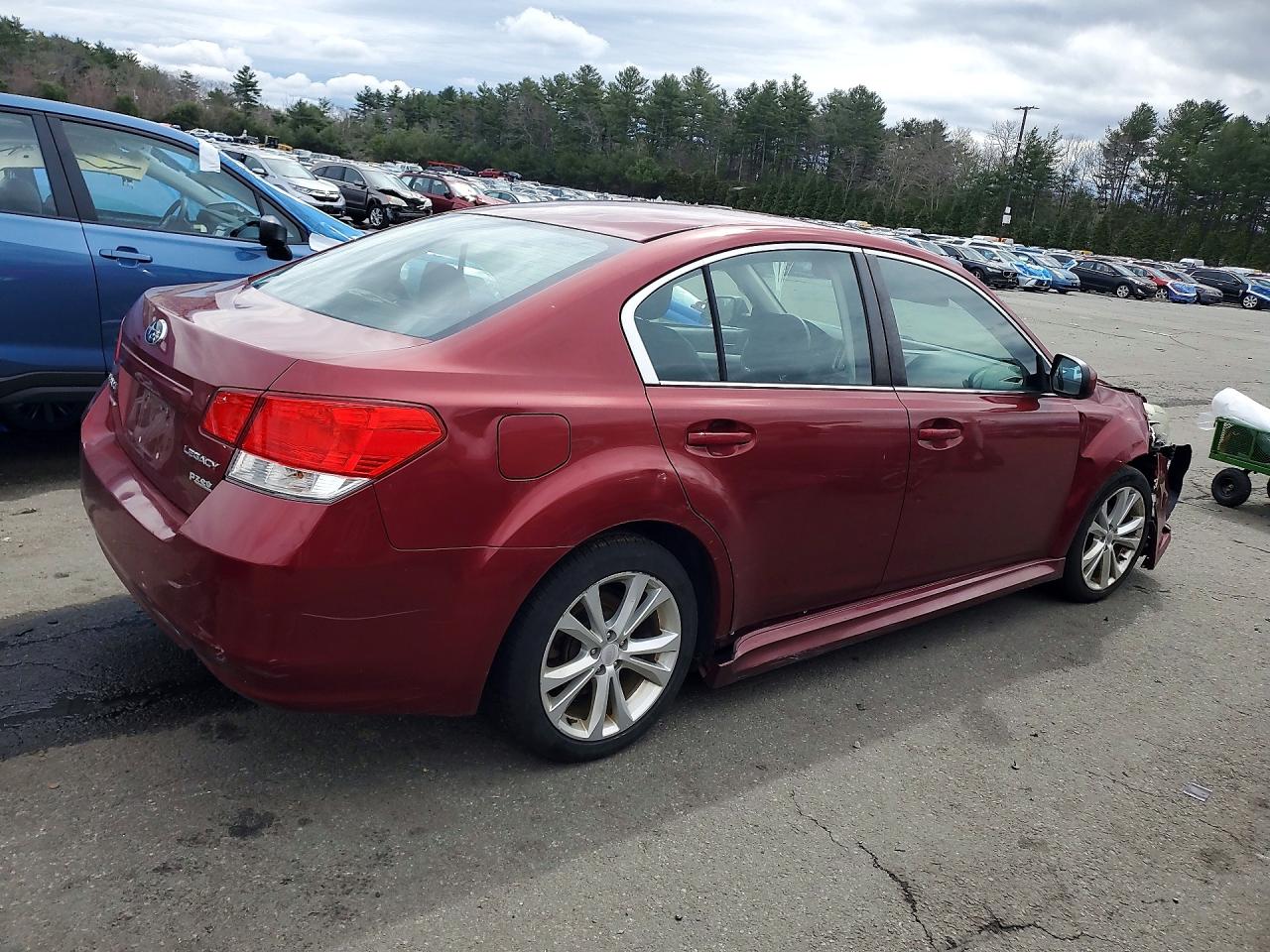 2013 Subaru Legacy Burgundy vin: 4S3BMBG66D3045130