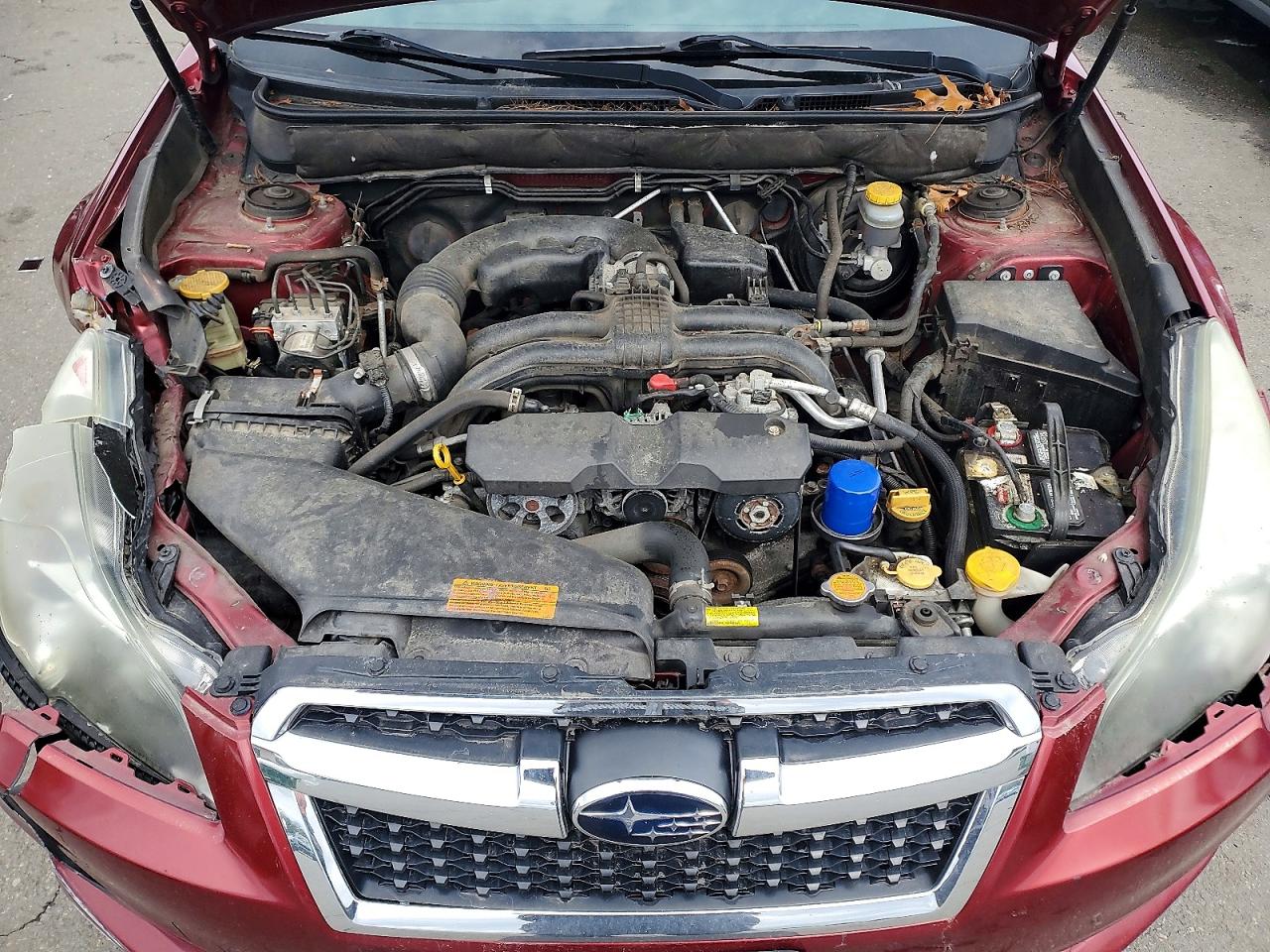 2013 Subaru Legacy Burgundy vin: 4S3BMBG66D3045130