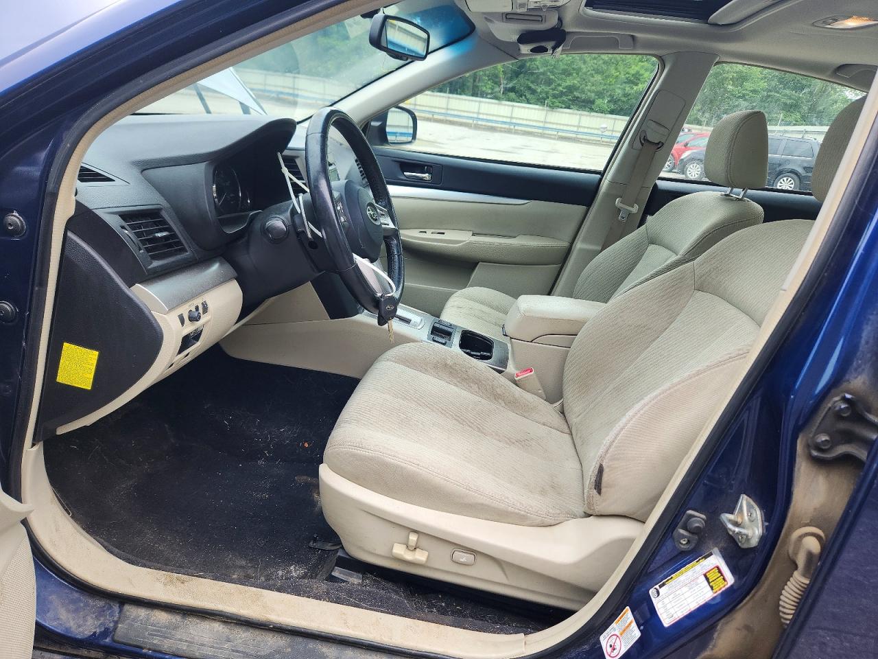 2010 Subaru Legacy 2.5i Premium Blue vin: 4S3BMBG67A3221873