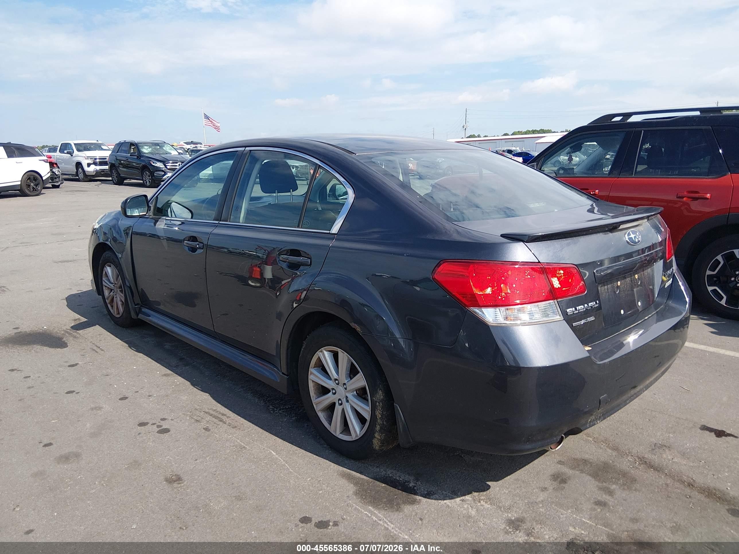 2011 Subaru Legacy 2.5i Premium Gray vin: 4S3BMBG67B3259461