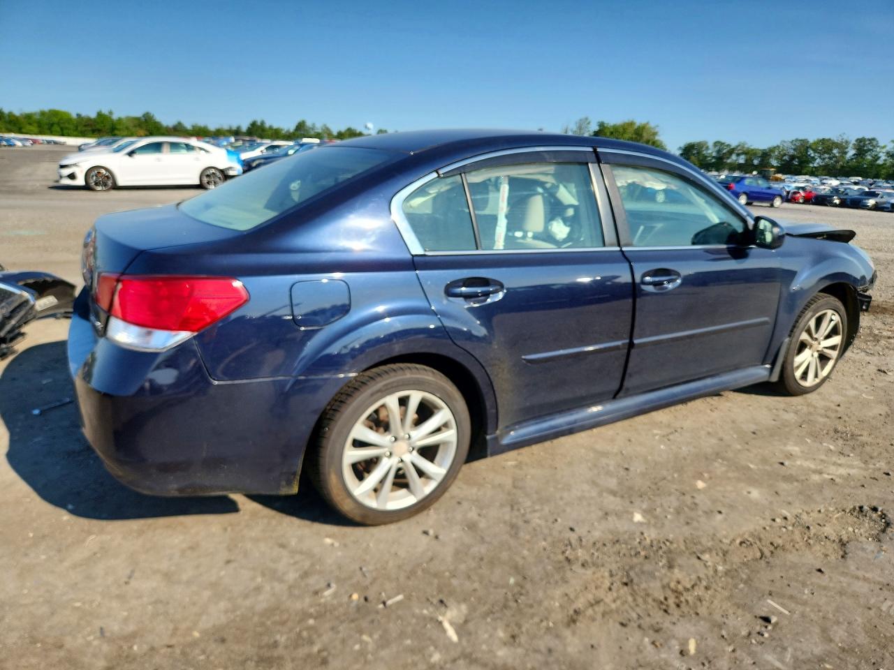 2013 Subaru Legacy 2.5i Premium Blue vin: 4S3BMBG67D3045637