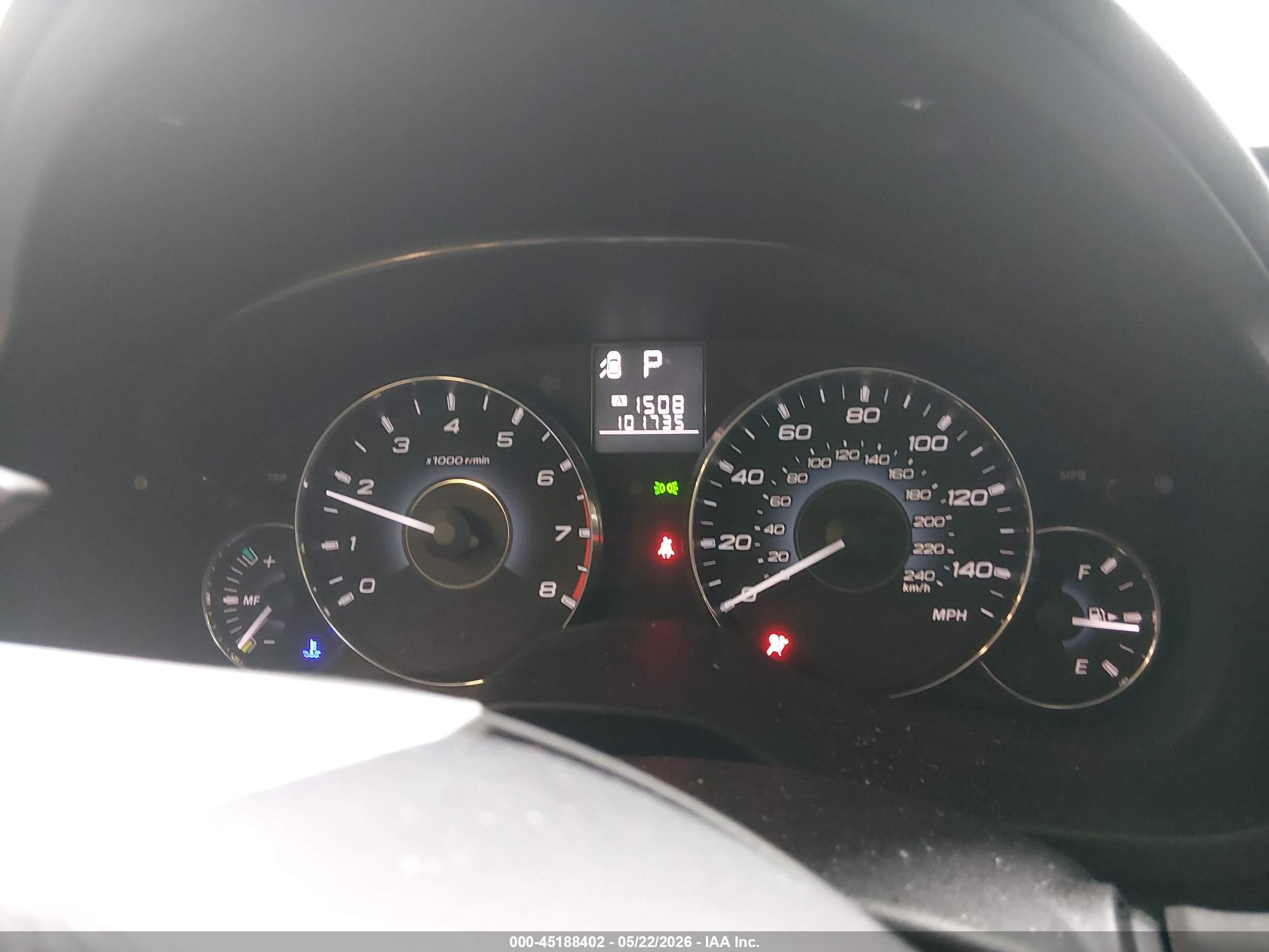 2012 Subaru Legacy 2.5i Premium Синий vin: 4S3BMBG68C3013052