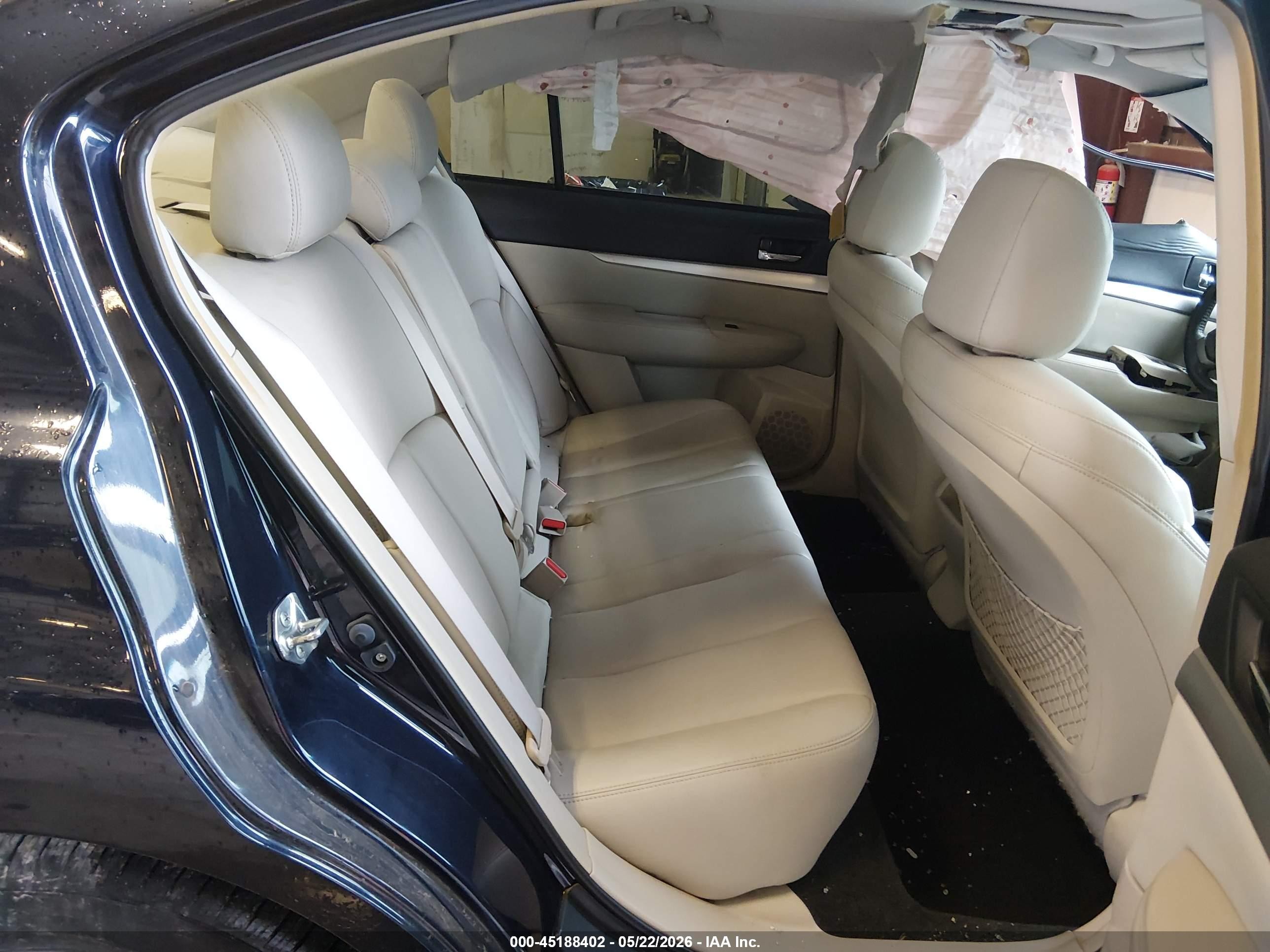 2012 Subaru Legacy 2.5i Premium Синий vin: 4S3BMBG68C3013052