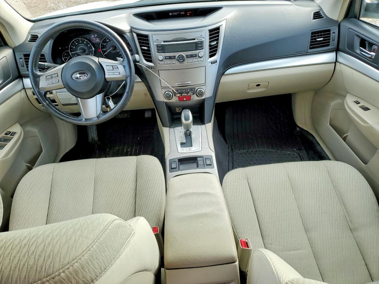 2011 Subaru Legacy 2.5i Premium White vin: 4S3BMBG69B3241866