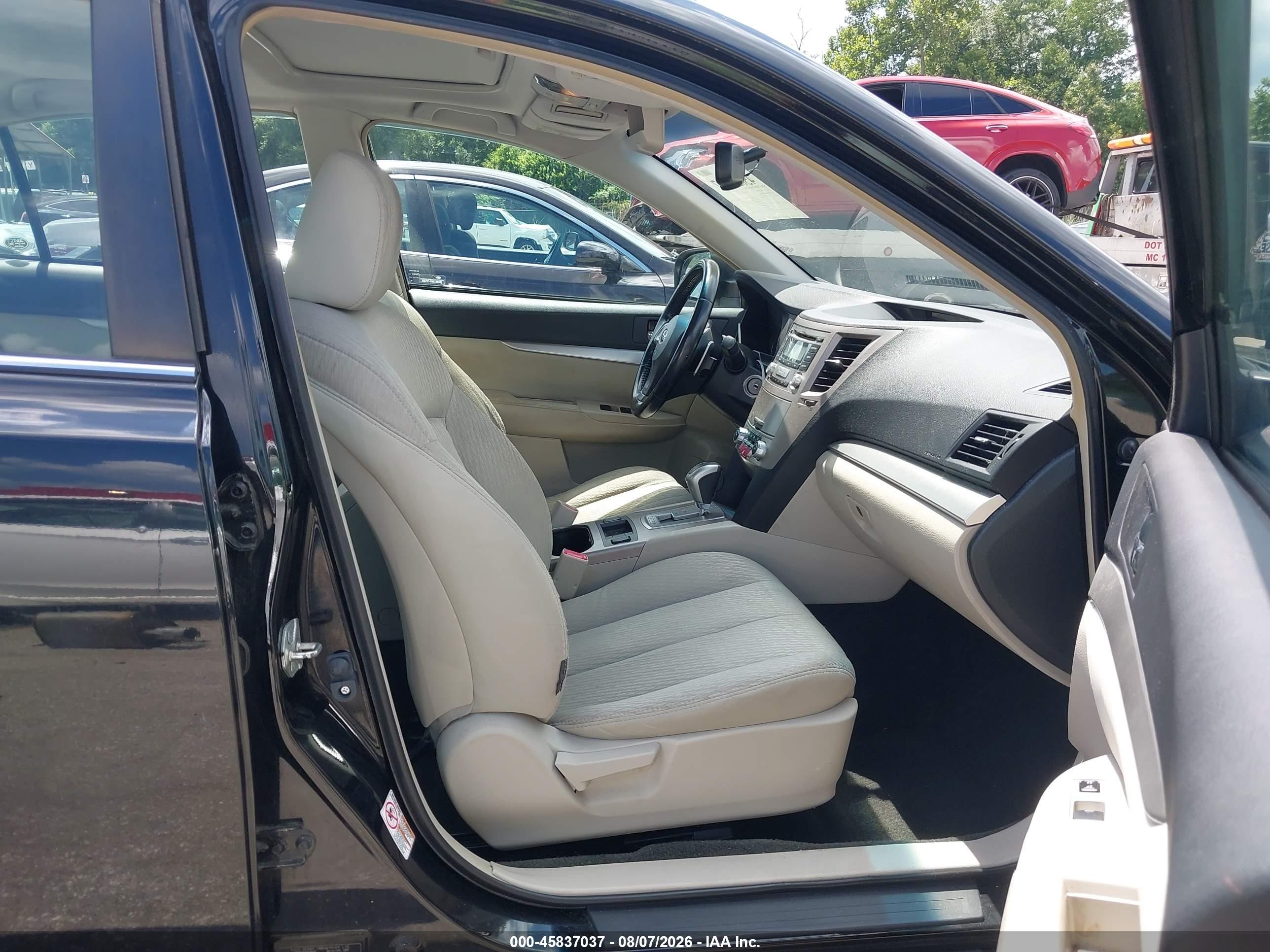 2012 Subaru Legacy 2.5i Premium Black vin: 4S3BMBG69C3018020