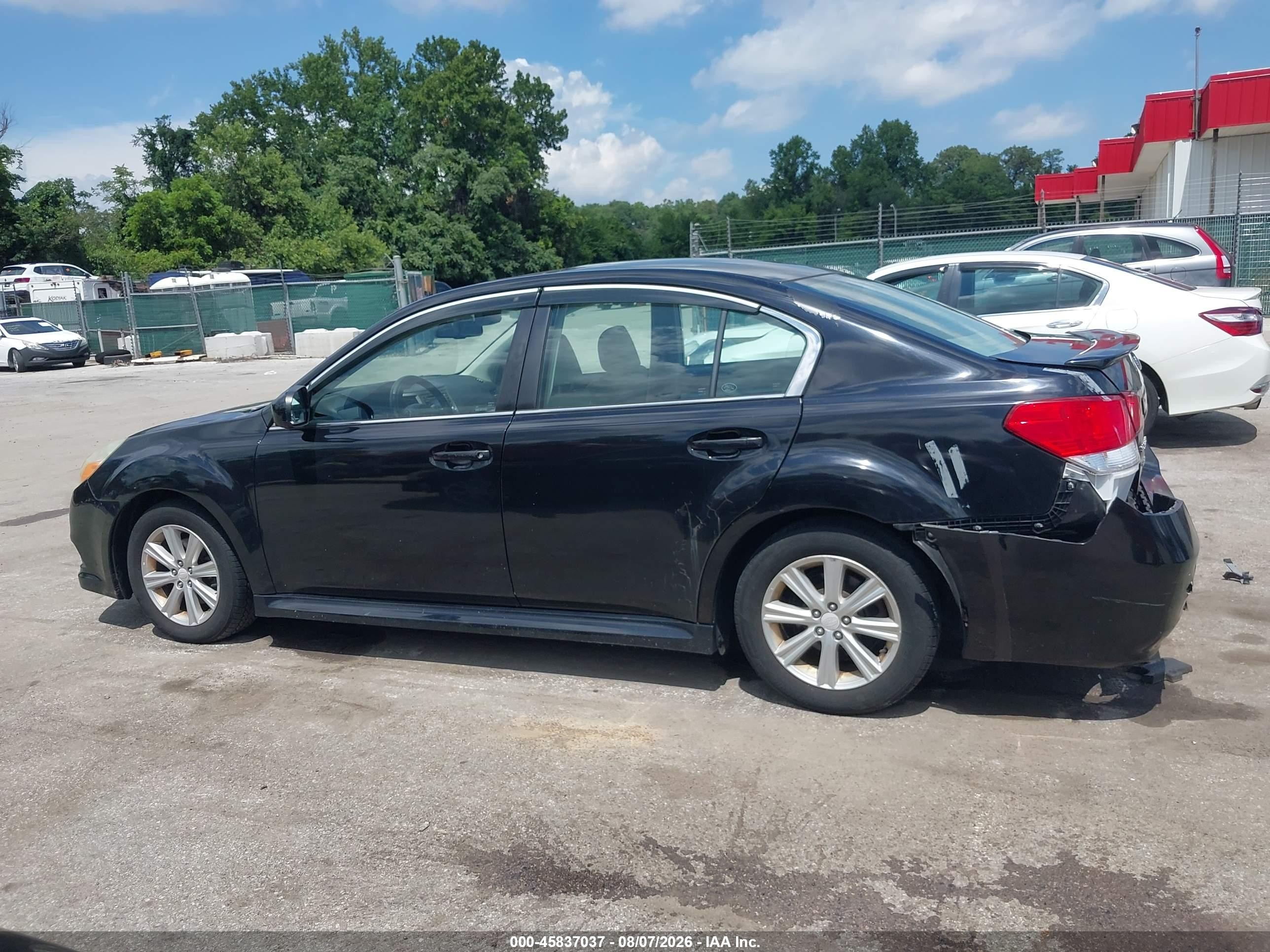 2012 Subaru Legacy 2.5i Premium Black vin: 4S3BMBG69C3018020