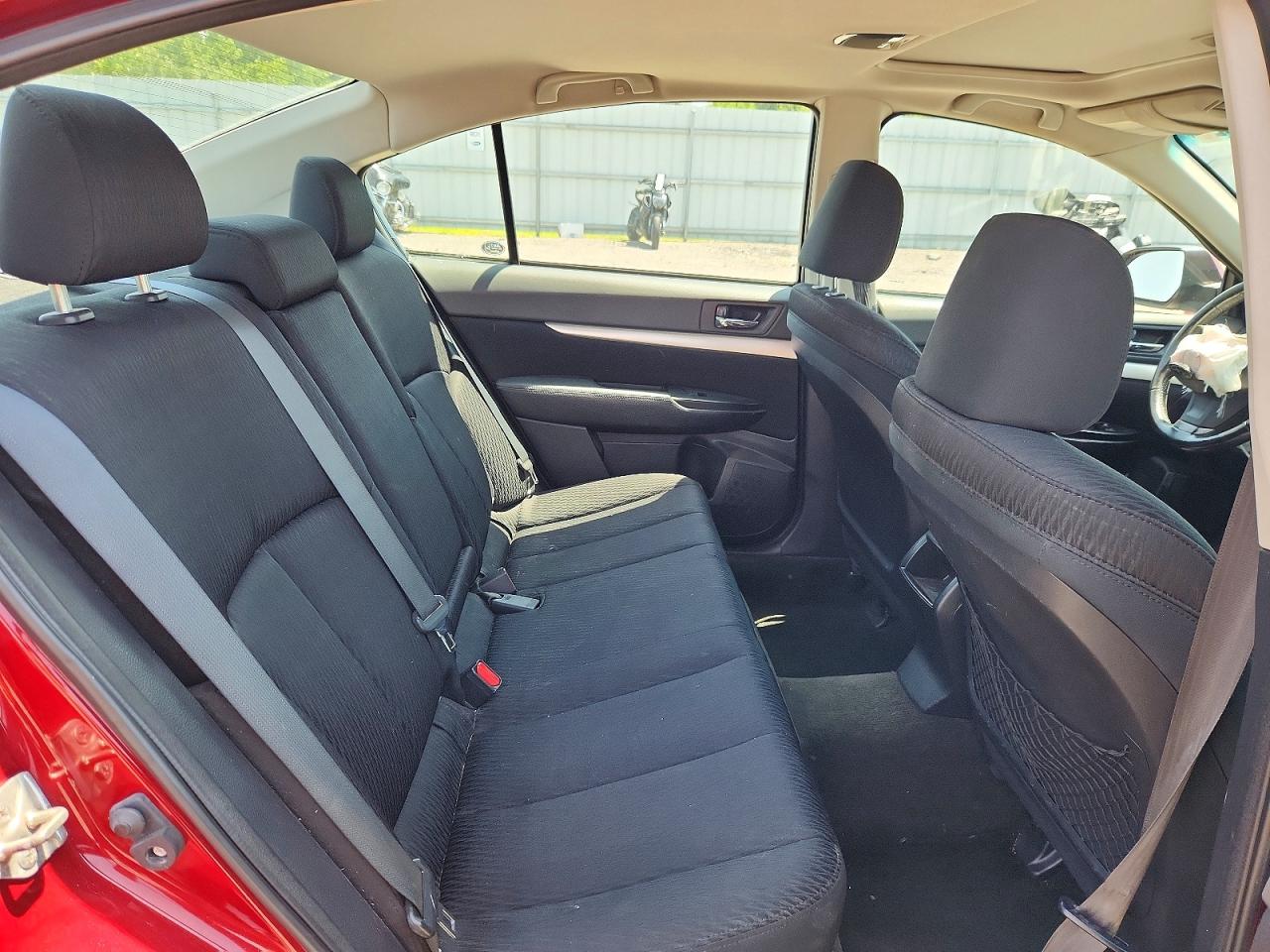 2012 Subaru Legacy 2.5i Premium Red vin: 4S3BMBG69C3020785