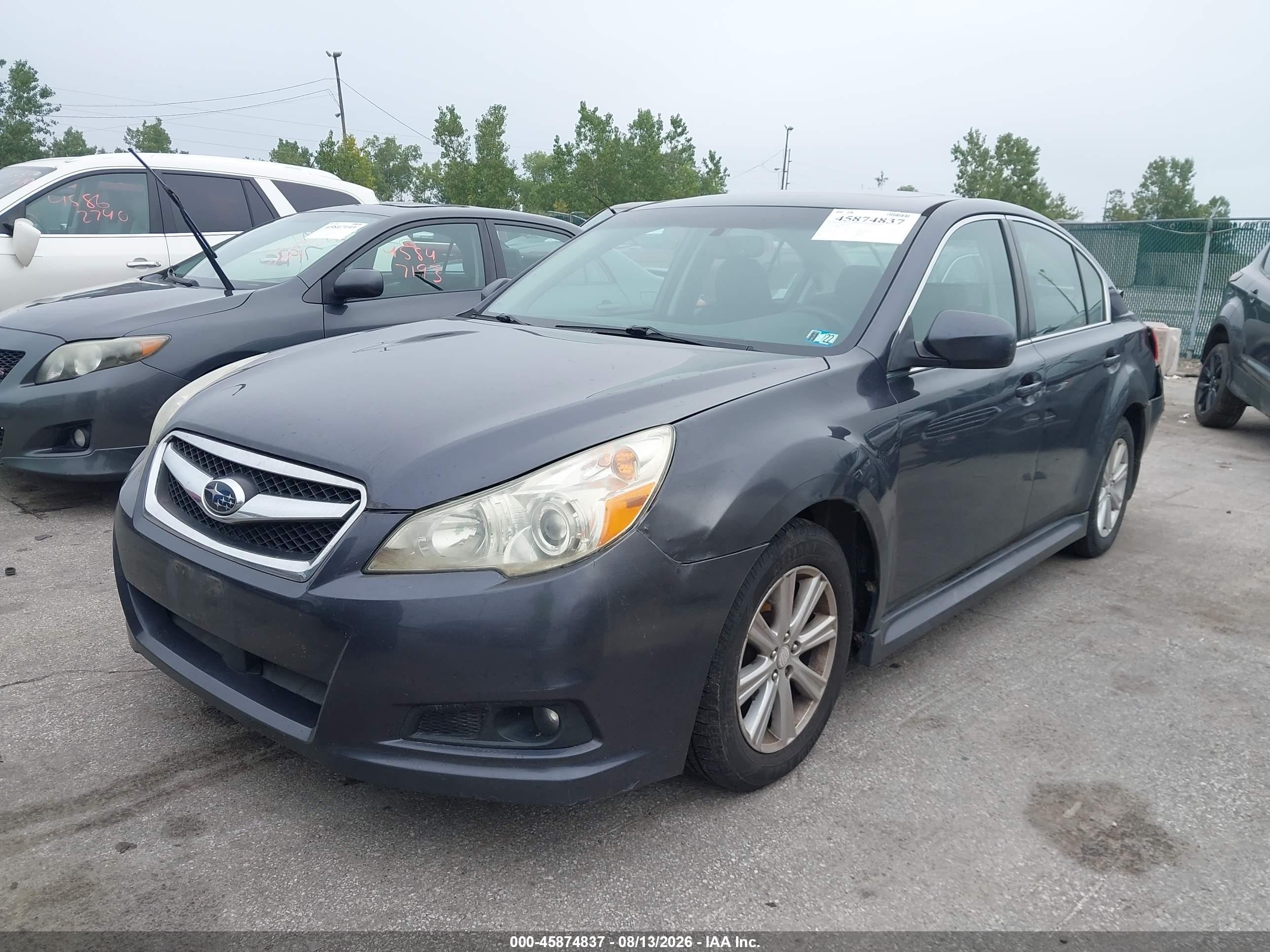 2011 Subaru Legacy 2.5i Premium Gray vin: 4S3BMBG6XB3233369
