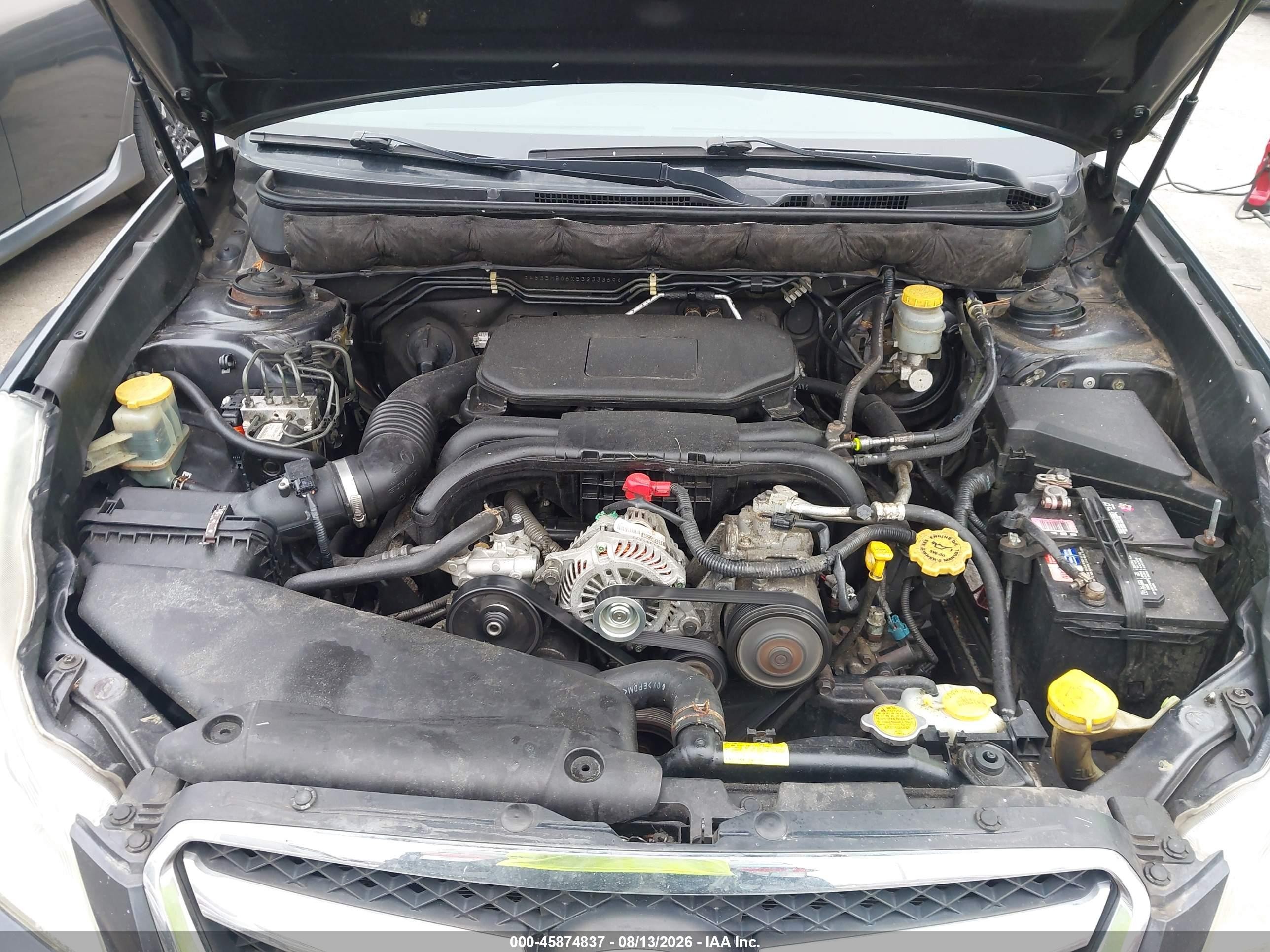 2011 Subaru Legacy 2.5i Premium Gray vin: 4S3BMBG6XB3233369