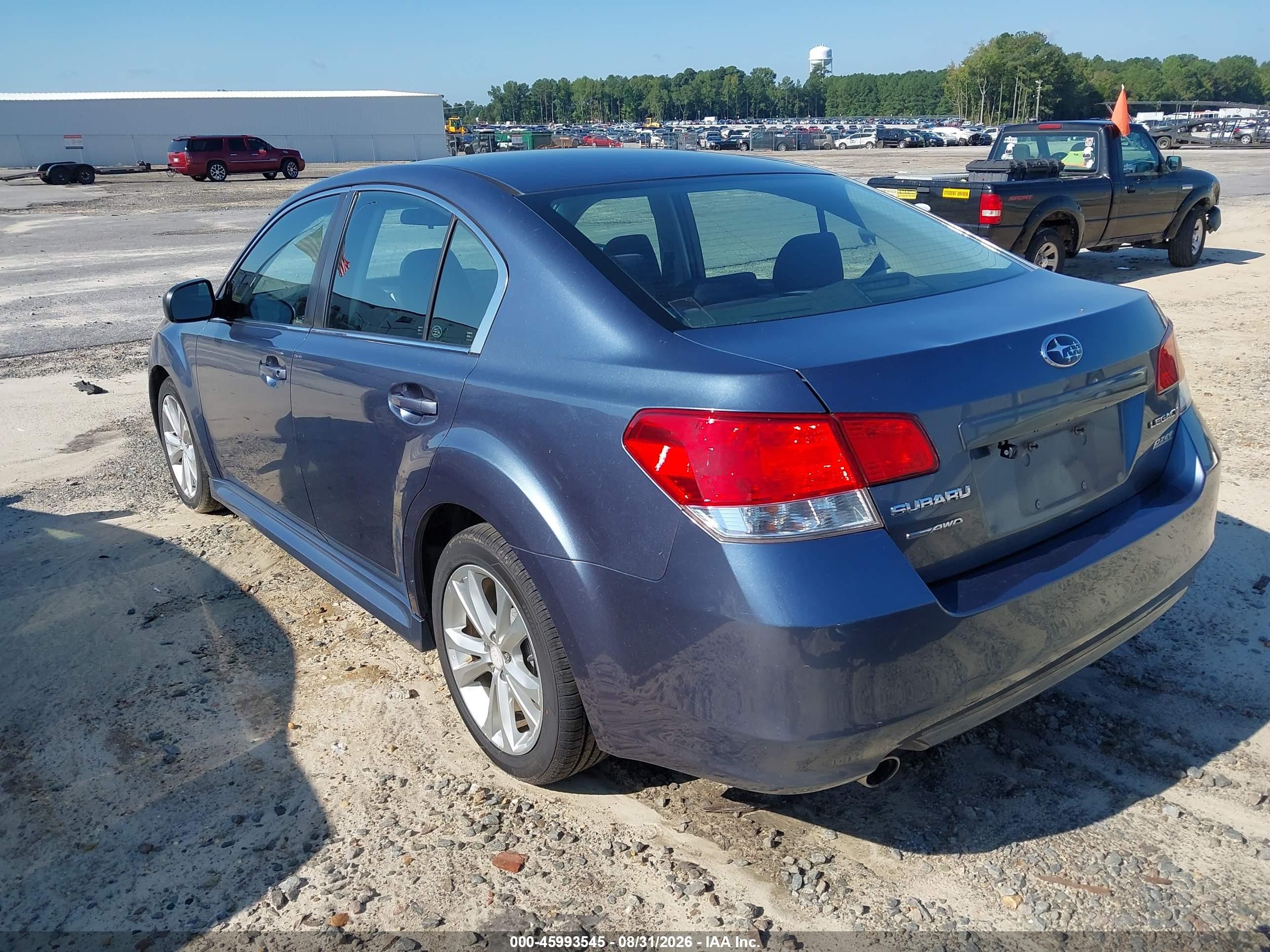 2013 Subaru Legacy 2.5i Premium Синий vin: 4S3BMBG6XD3015113