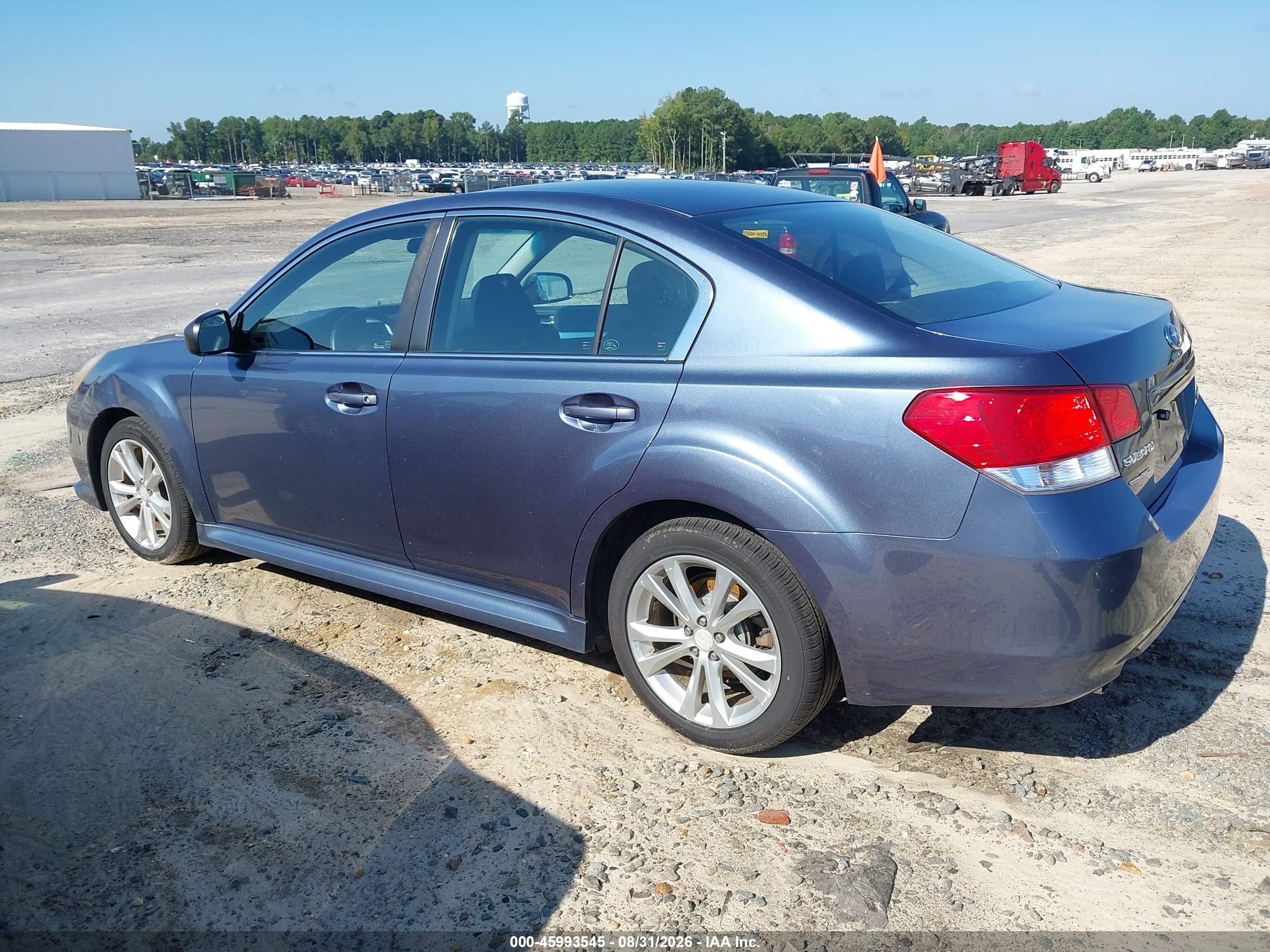 2013 Subaru Legacy 2.5i Premium Синий vin: 4S3BMBG6XD3015113