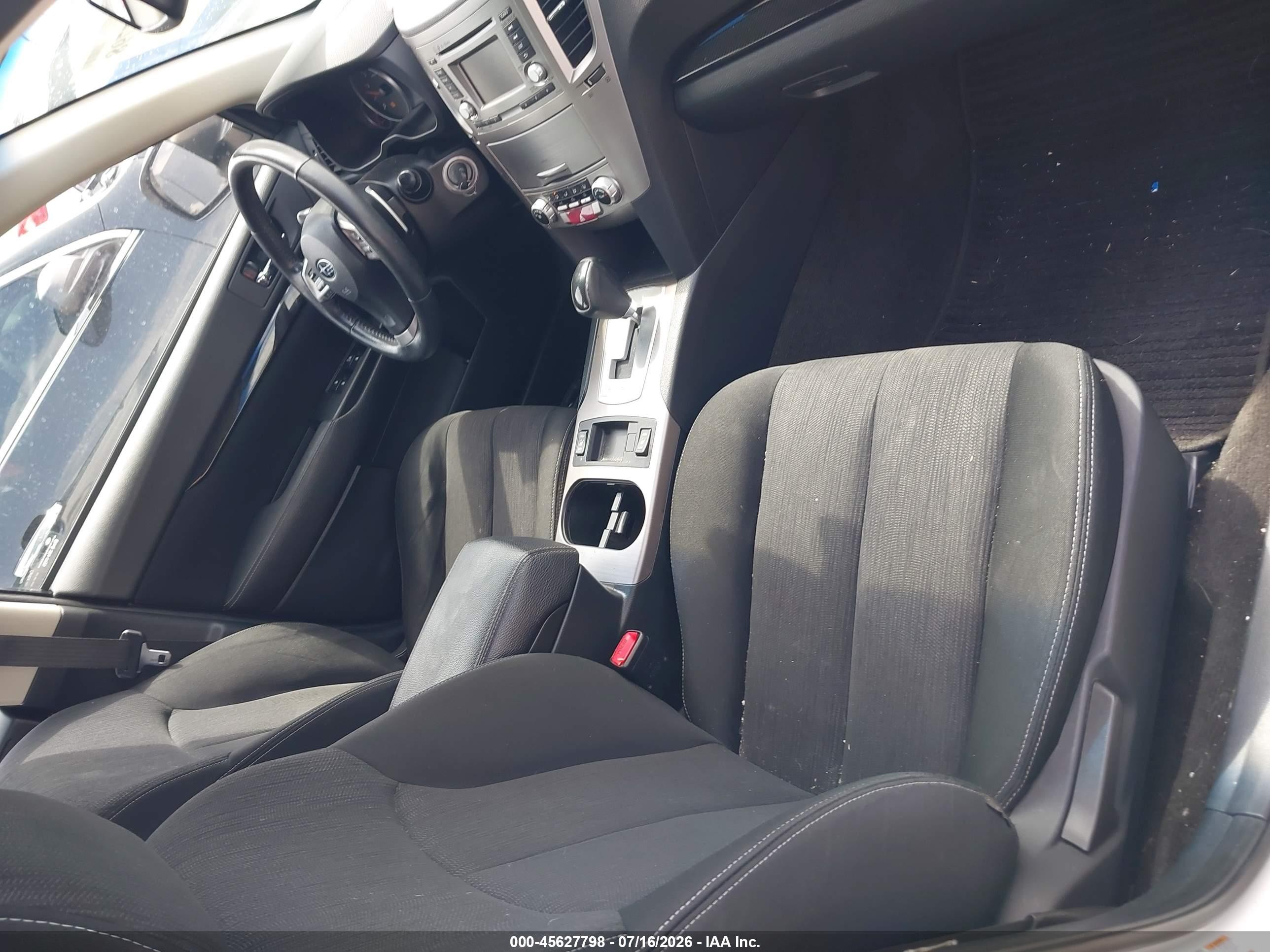 2014 Subaru Legacy 2.5 I Sport White vin: 4S3BMBH60E3026752