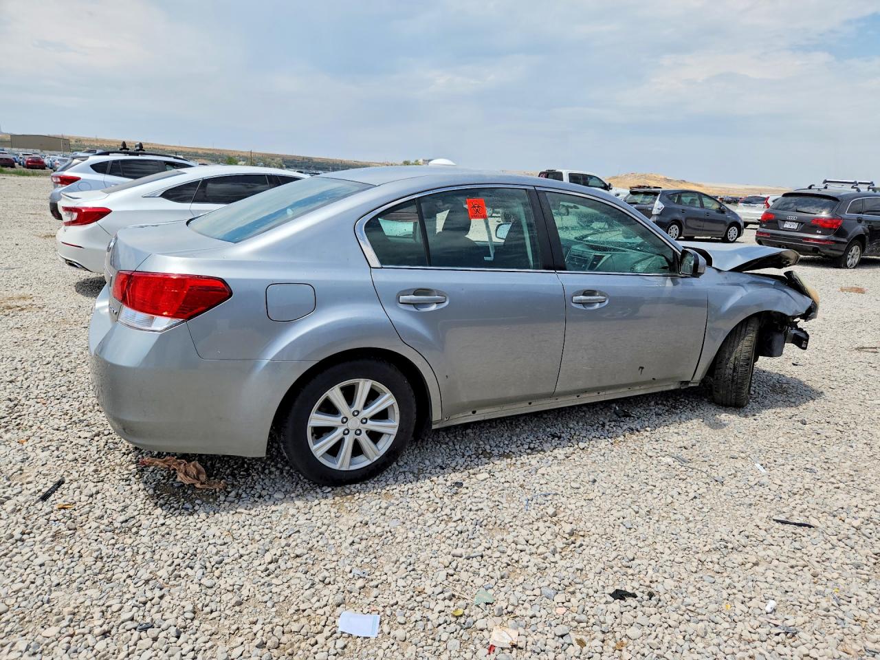2010 Subaru Legacy 2.5i Premium Silver vin: 4S3BMBH61A3210074
