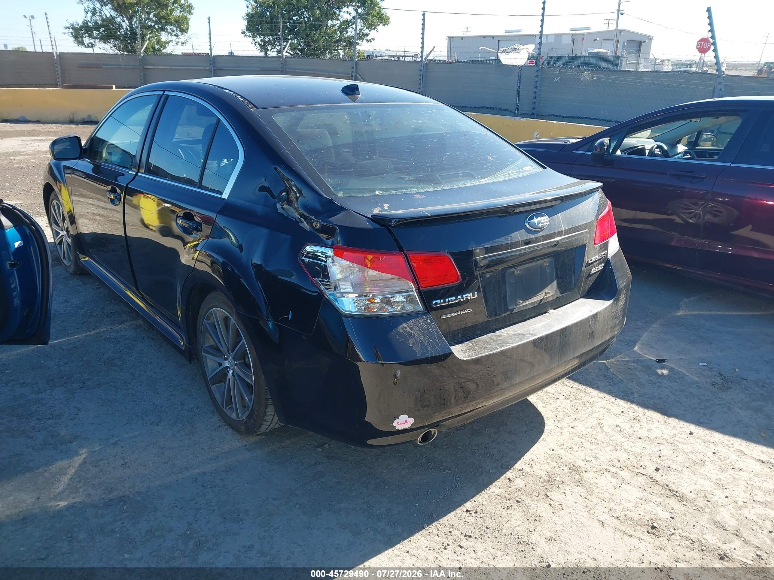 2014 Subaru Legacy 2.5 I Sport Gray vin: 4S3BMBH62E3024100