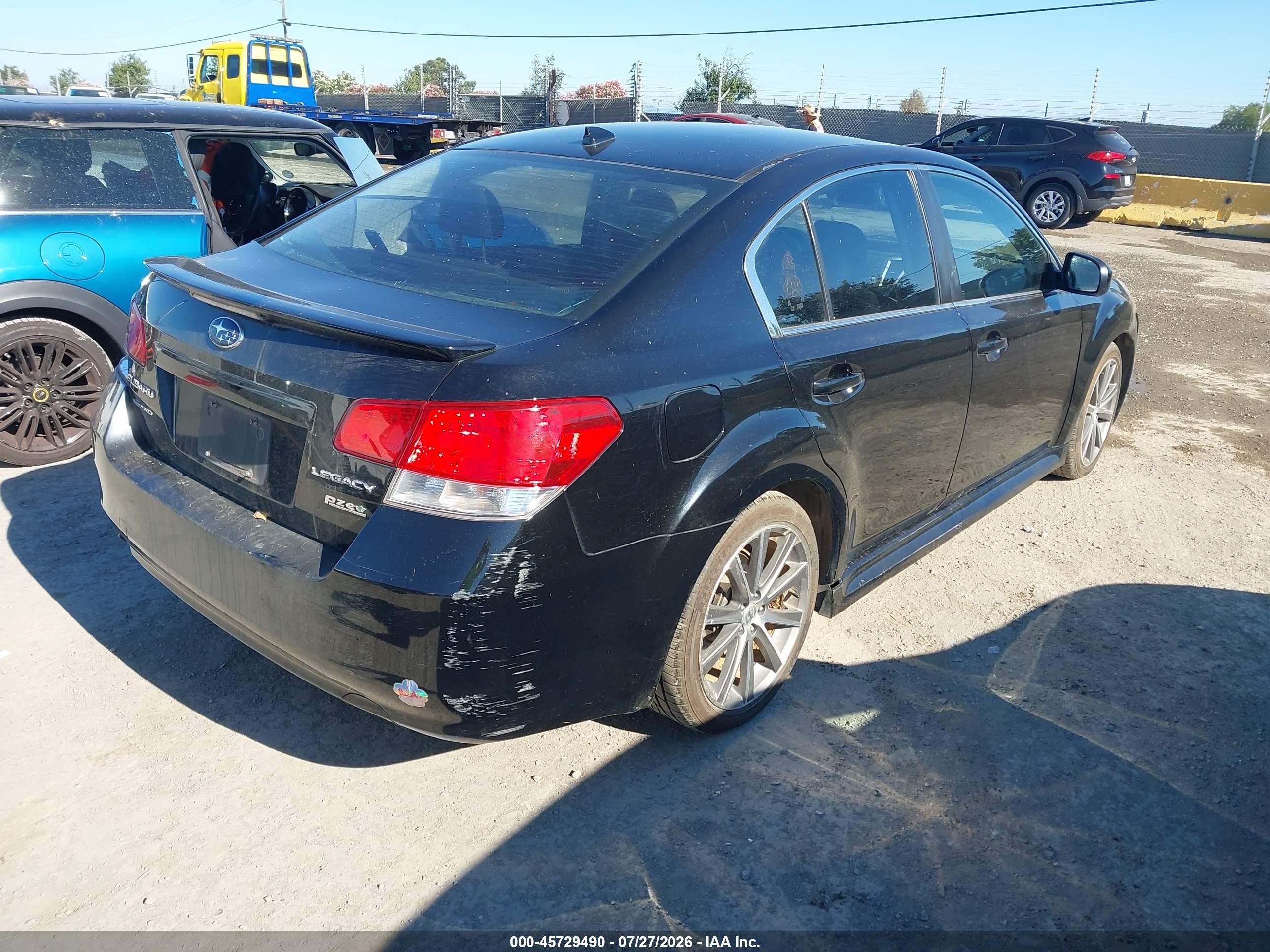 2014 Subaru Legacy 2.5 I Sport Gray vin: 4S3BMBH62E3024100