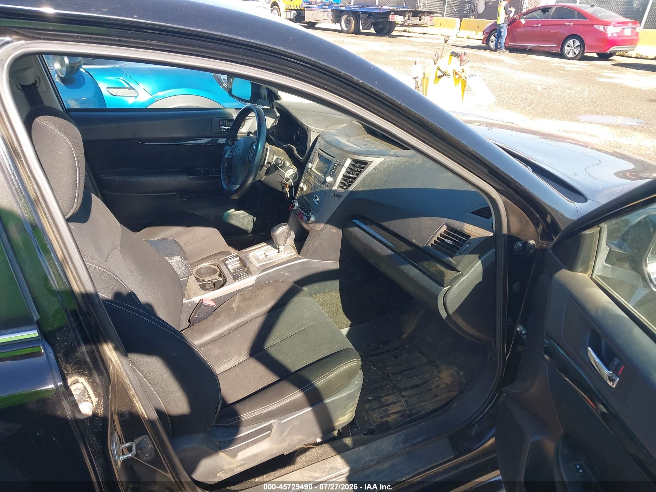 2014 Subaru Legacy 2.5 I Sport Gray vin: 4S3BMBH62E3024100