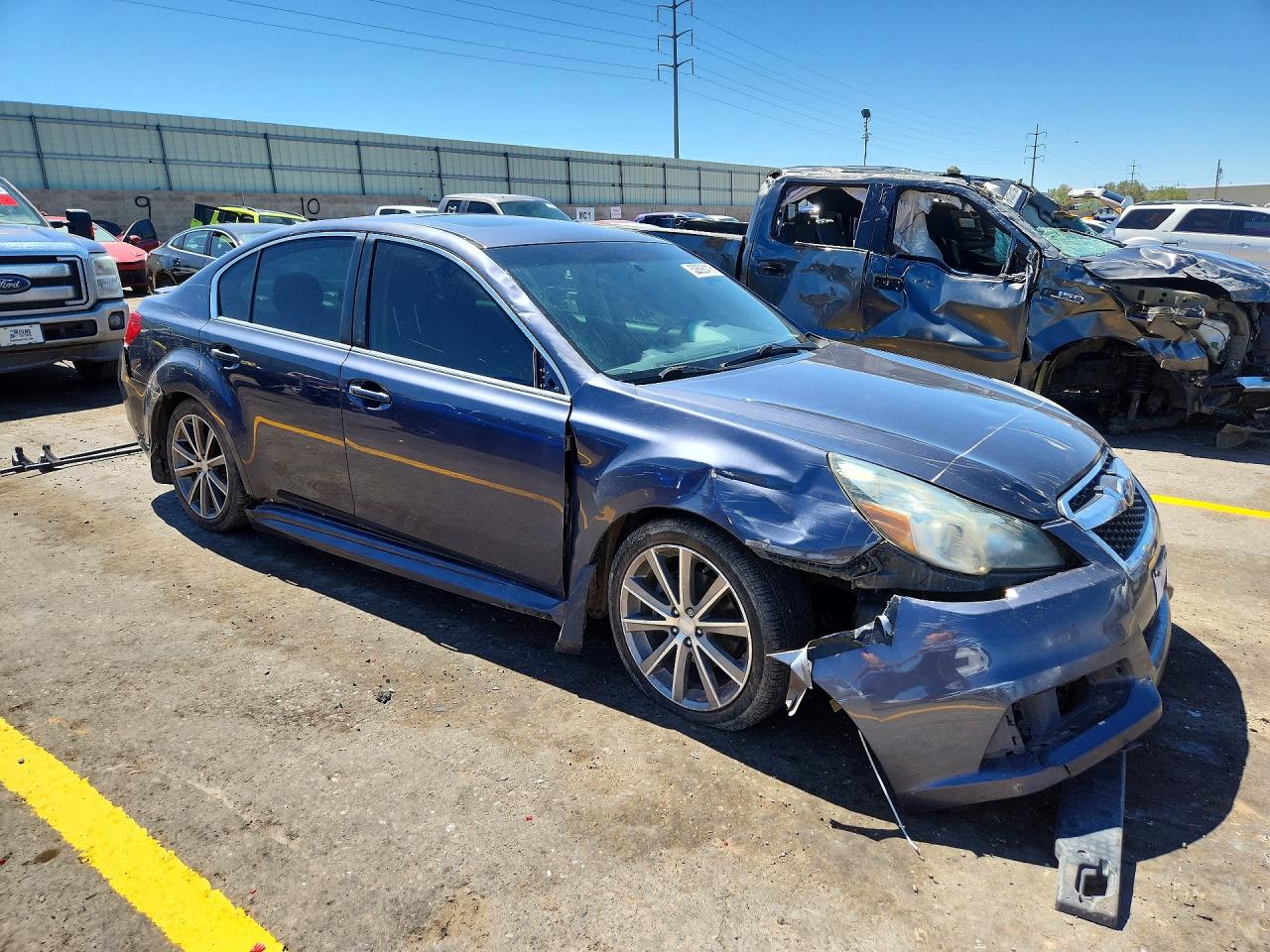 2014 Subaru Legacy 2.5i Sport Blue vin: 4S3BMBH62E3029720