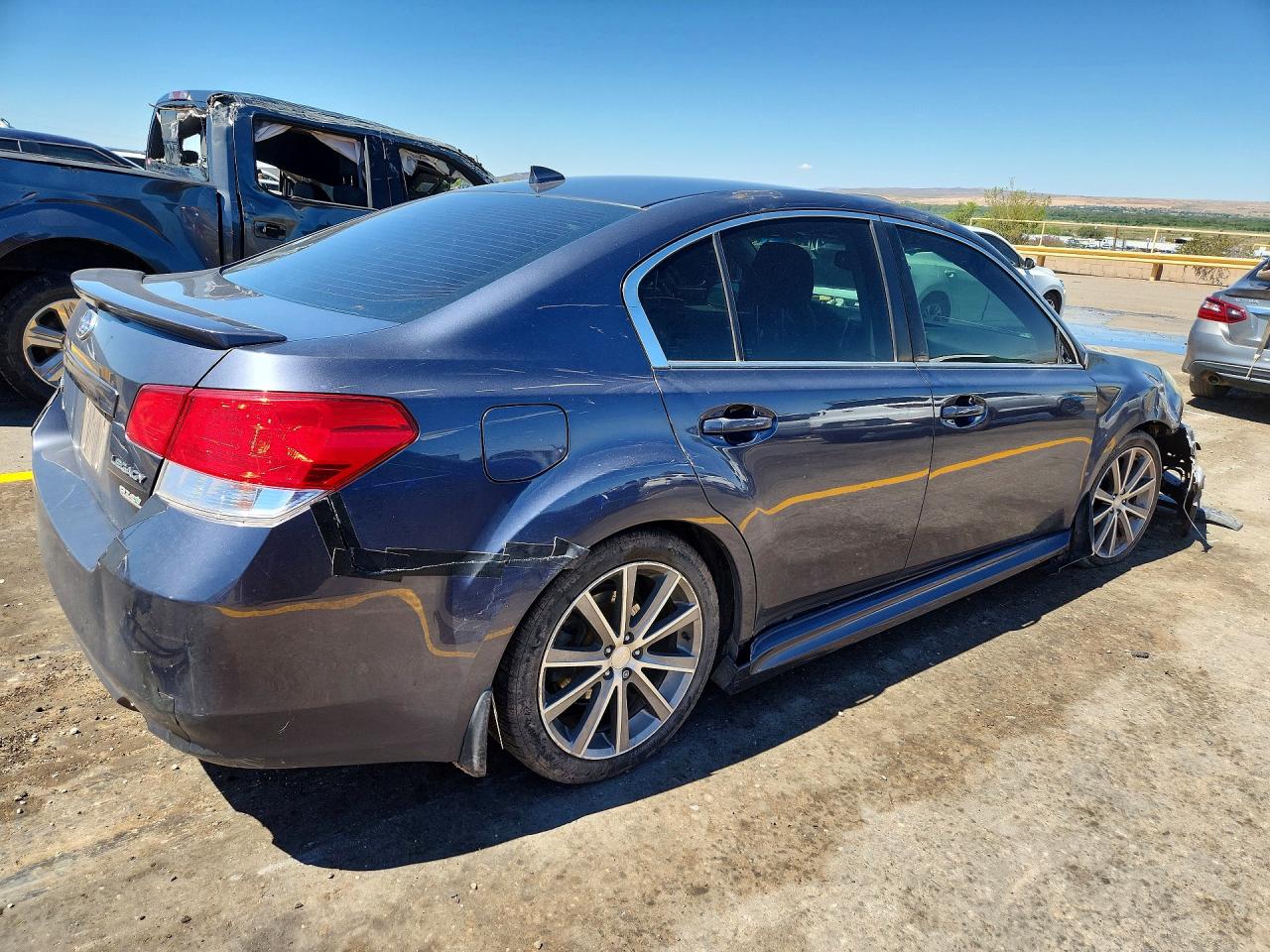 2014 Subaru Legacy 2.5i Sport Blue vin: 4S3BMBH62E3029720