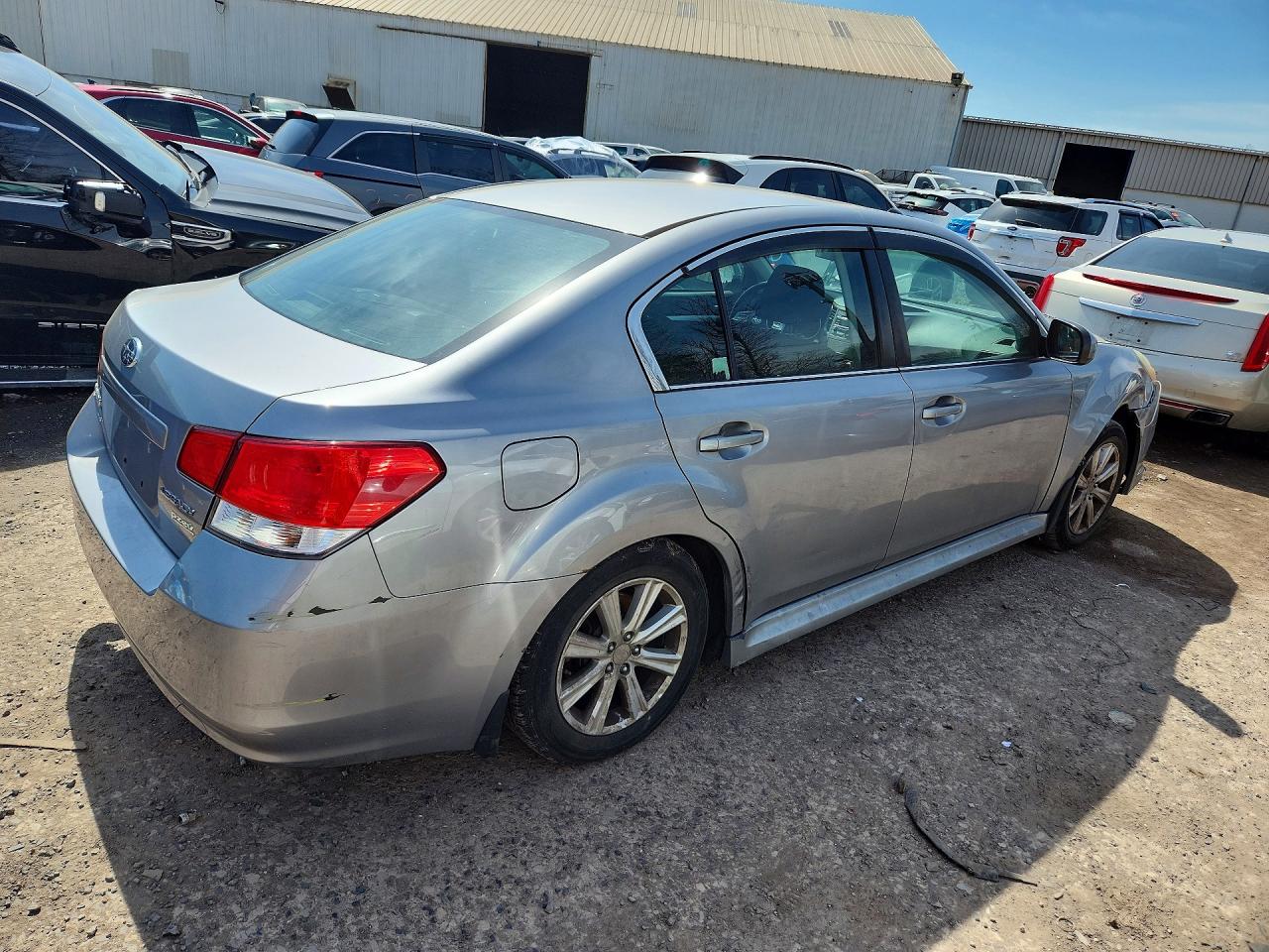2010 Subaru Legacy 2.5i Premium Gray vin: 4S3BMBH63A3243156