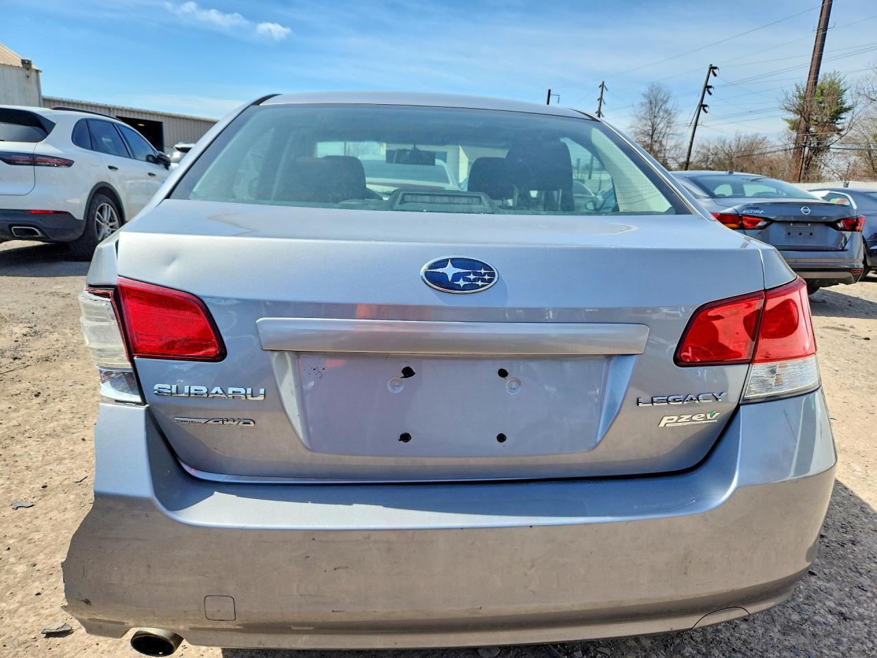 2010 Subaru Legacy 2.5i Premium Gray vin: 4S3BMBH63A3243156