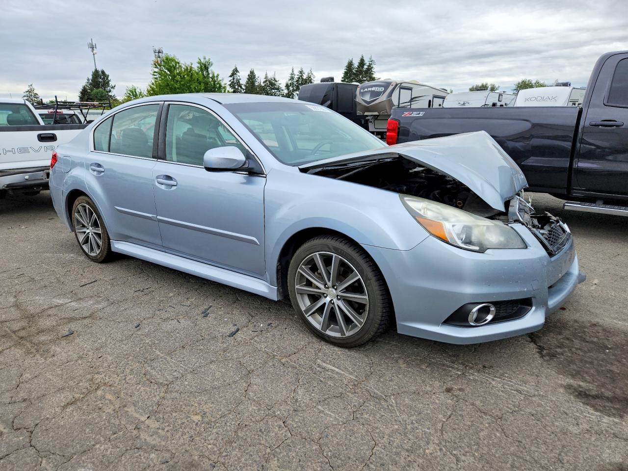 2014 Subaru Legacy 2.5i Sport Silver vin: 4S3BMBH64E3034899