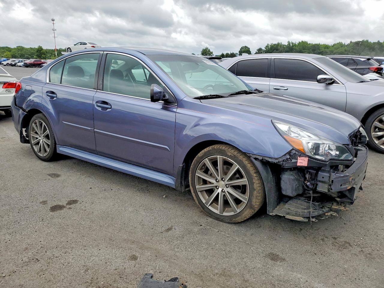 2014 Subaru Legacy 2.5i Sport Blue vin: 4S3BMBH69E3031450