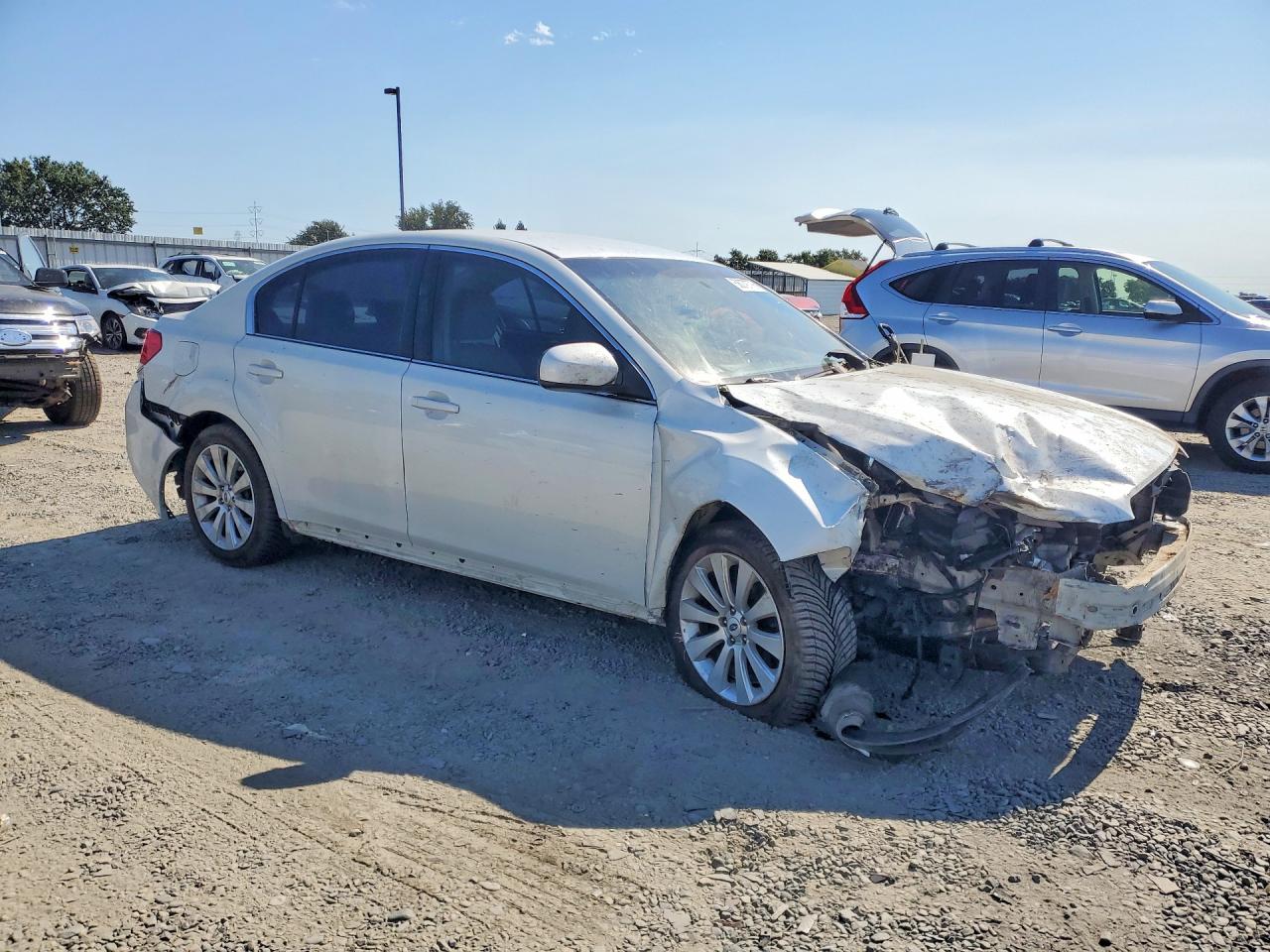 2012 Subaru Legacy 2.5i Limited White vin: 4S3BMBJ60C3024586