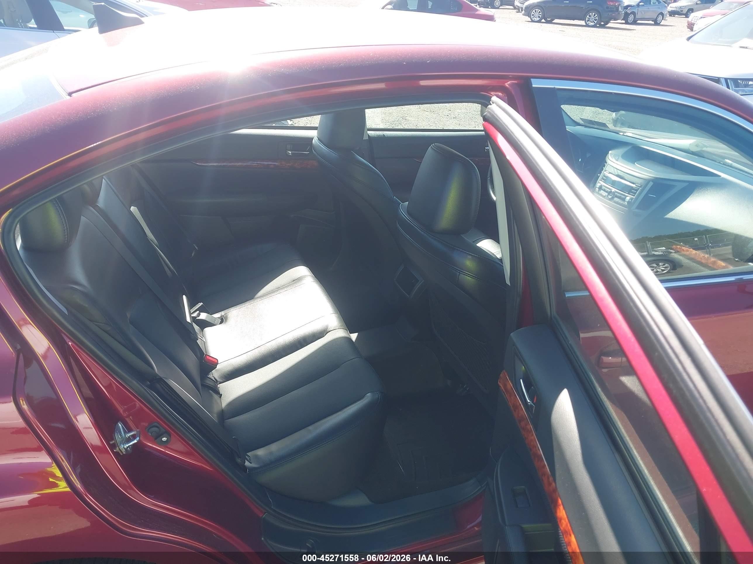 2011 Subaru Legacy 2.5i Limited Red vin: 4S3BMBJ64B3259653