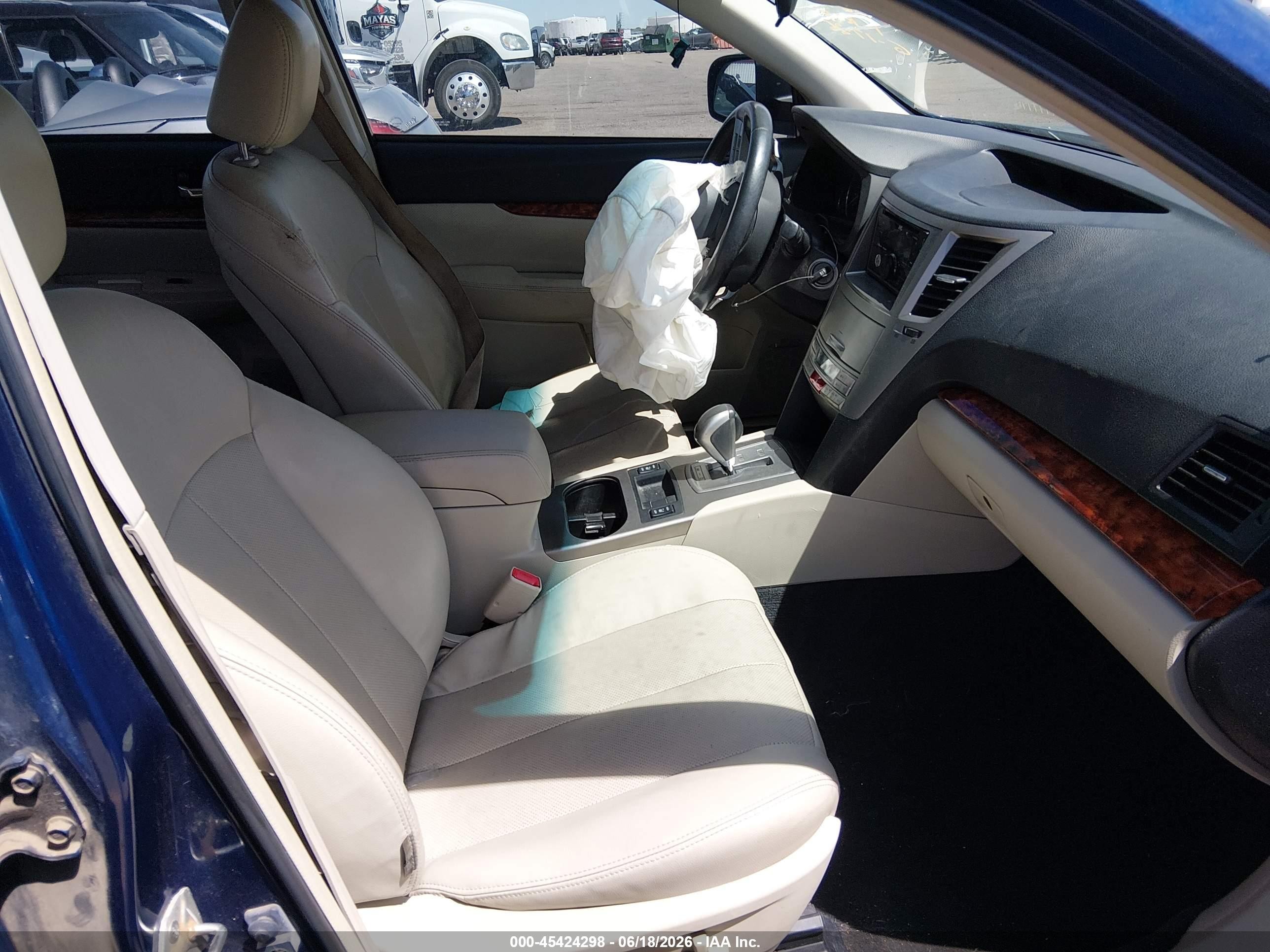 2011 Subaru Legacy 2.5i Limited Blue vin: 4S3BMBJ65B3222966