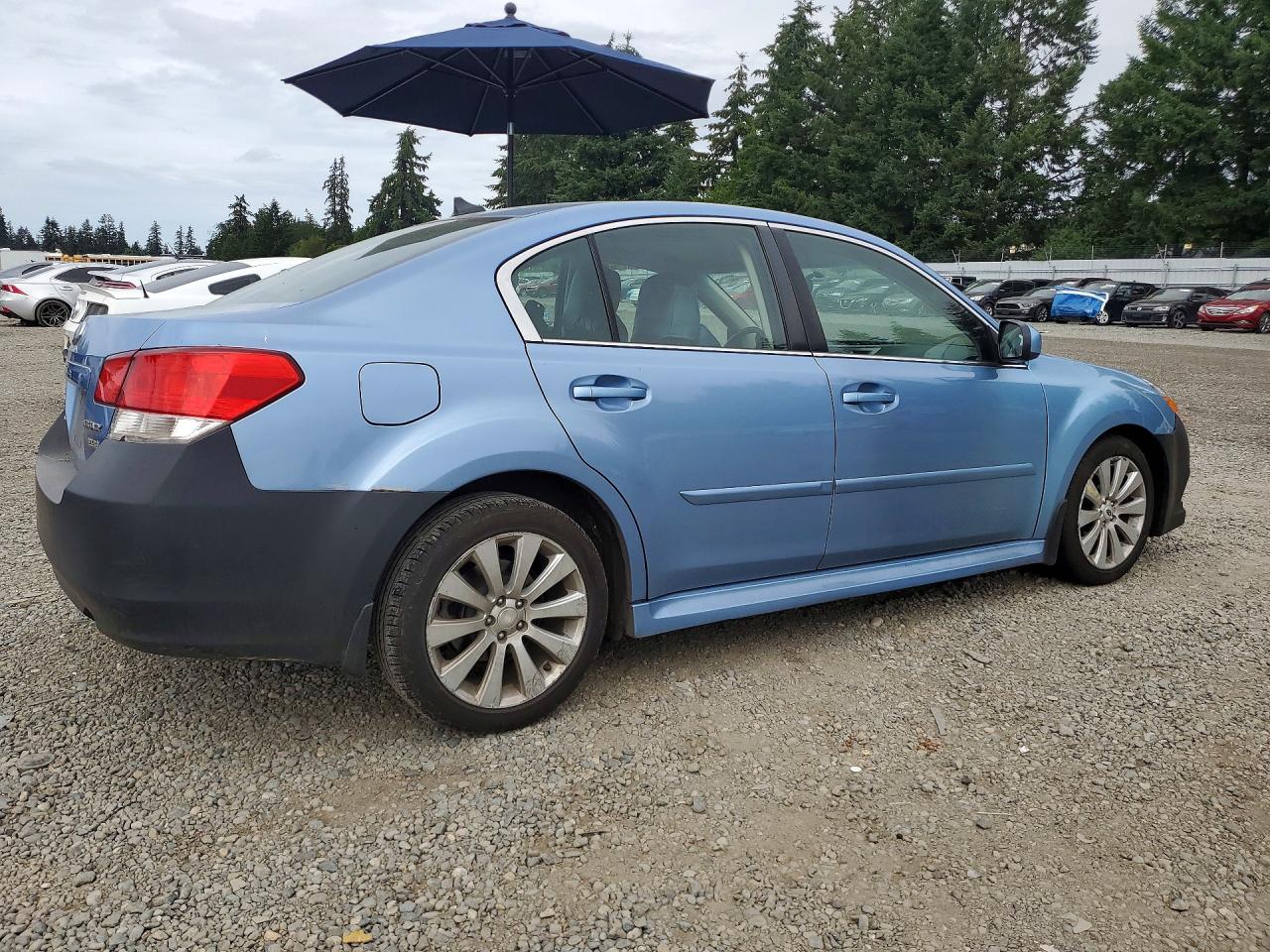 2011 Subaru Legacy 2.5i Limited Blue vin: 4S3BMBJ66B3217873