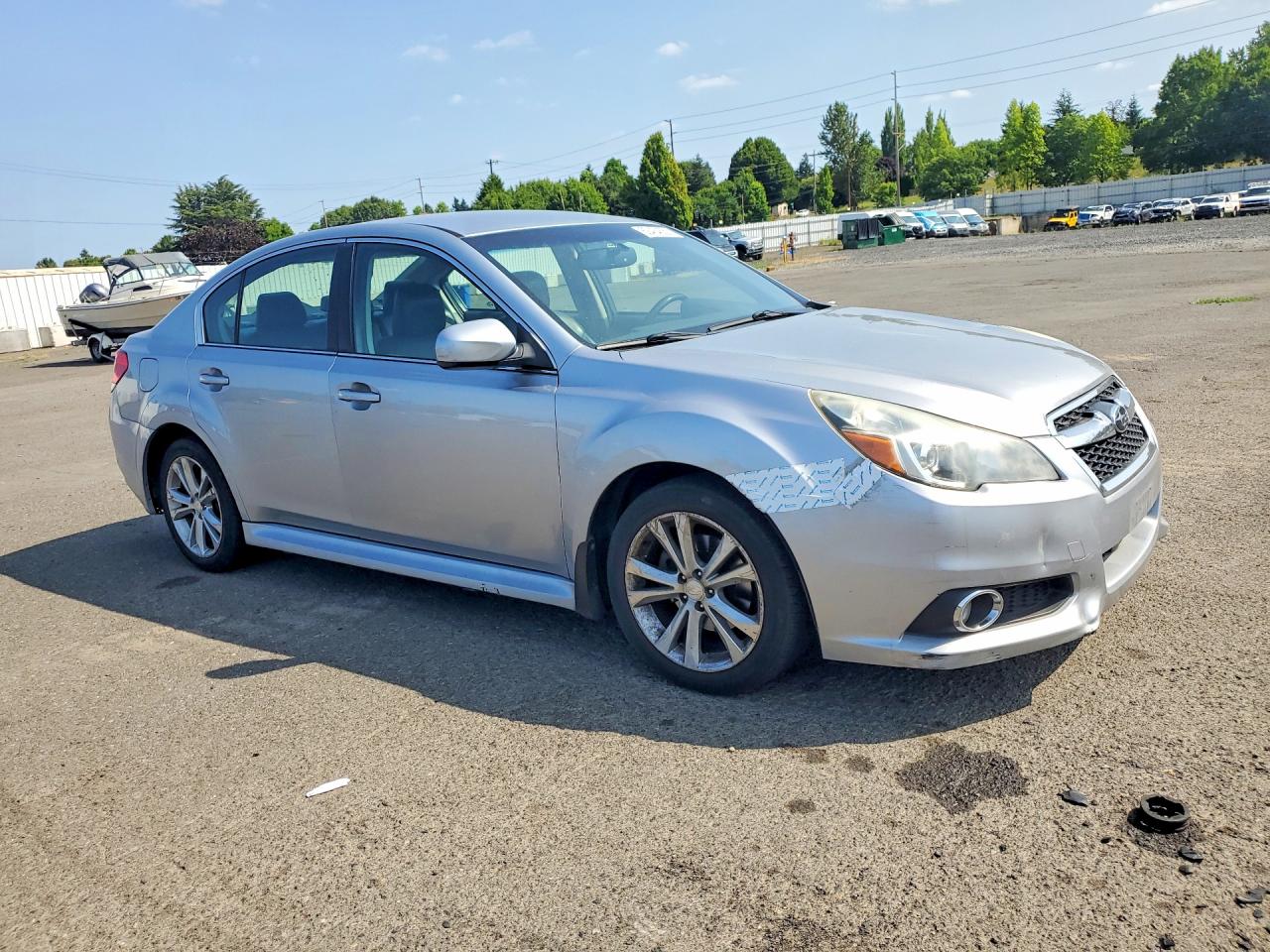 2013 Subaru Legacy 2.5i Limited Silver vin: 4S3BMBJ68D3005527