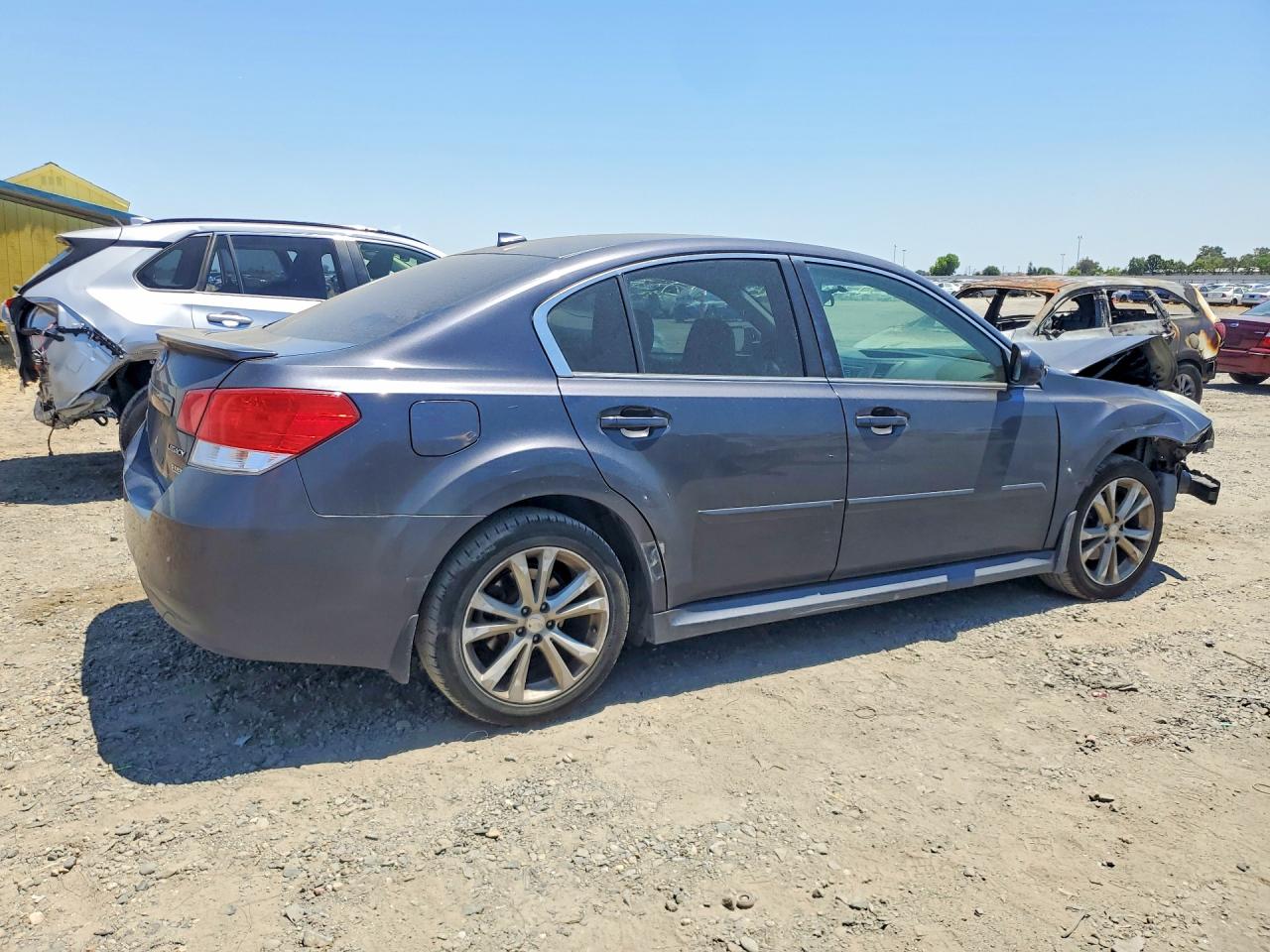 2013 Subaru Legacy 2.5i Limited Gray vin: 4S3BMBJ68D3016558