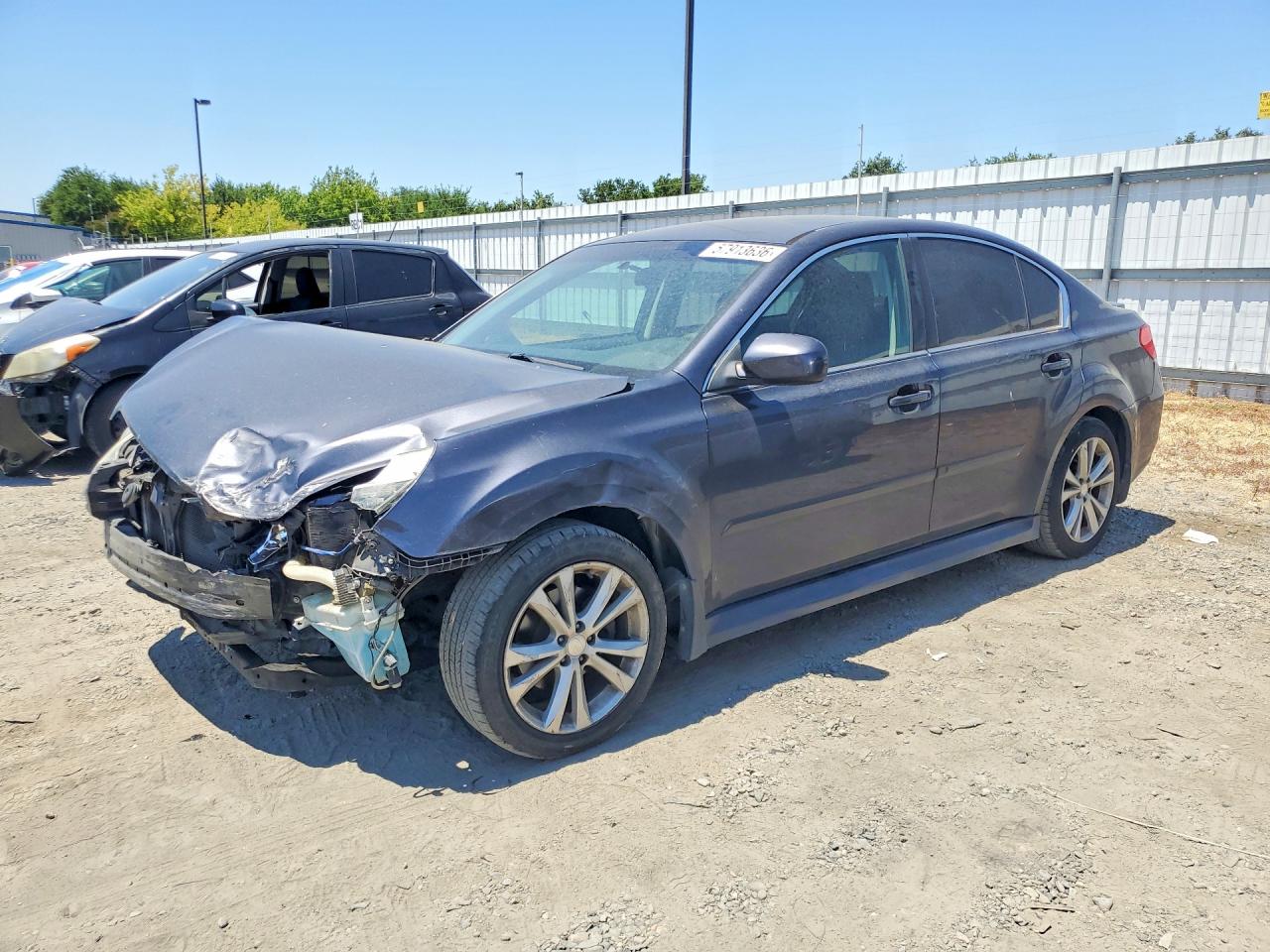 2013 Subaru Legacy 2.5i Limited Gray vin: 4S3BMBJ68D3016558