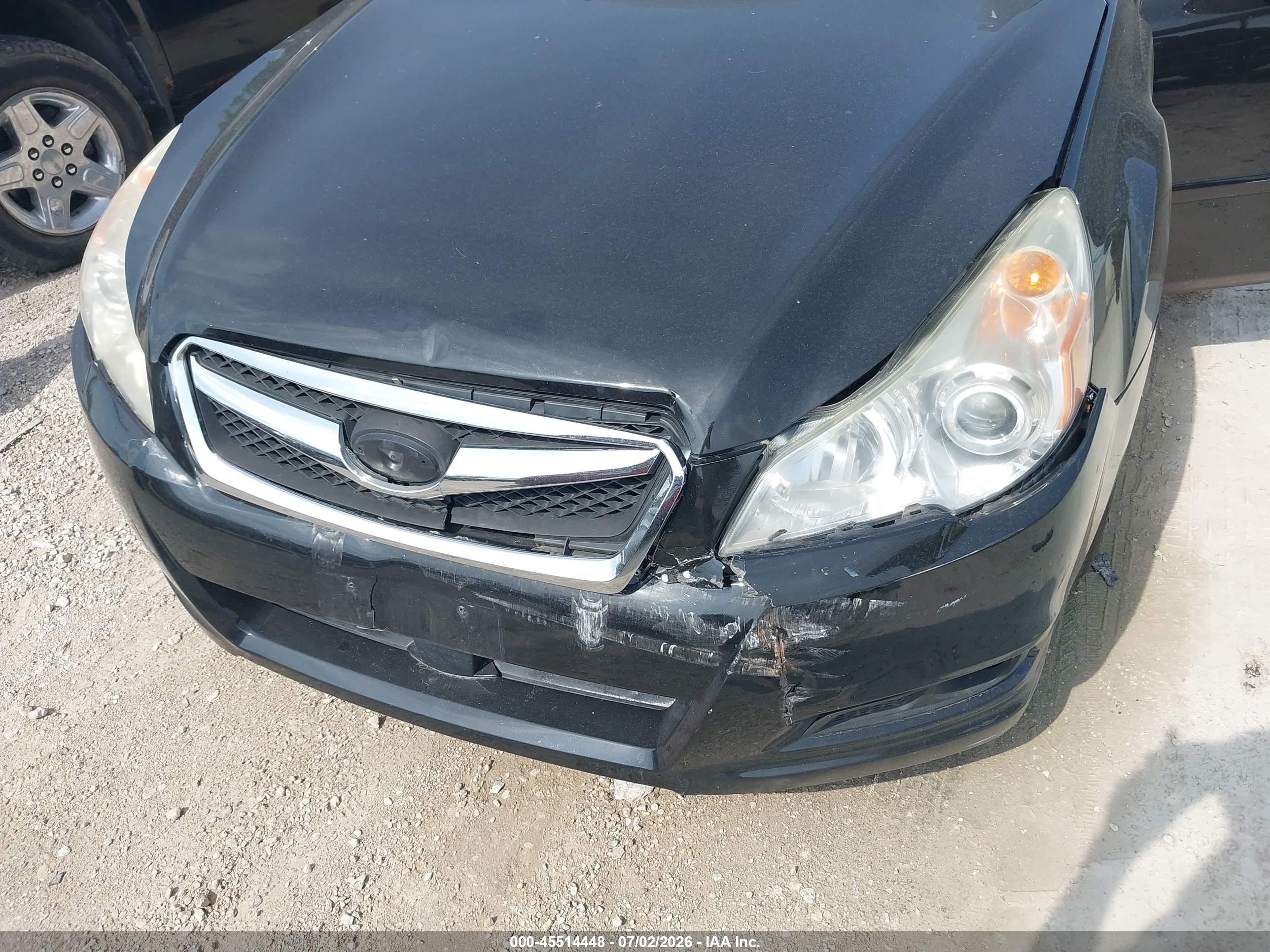 2011 Subaru Legacy 2.5i Limited Black vin: 4S3BMBK60B3242542