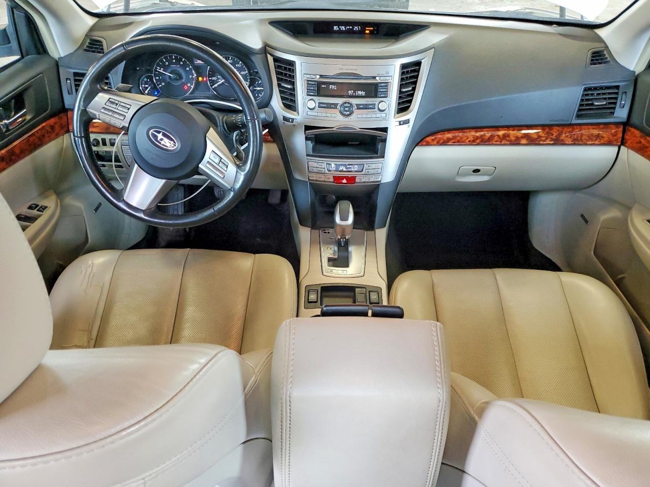 2011 Subaru Legacy 2.5i Limited White vin: 4S3BMBK60B3253704